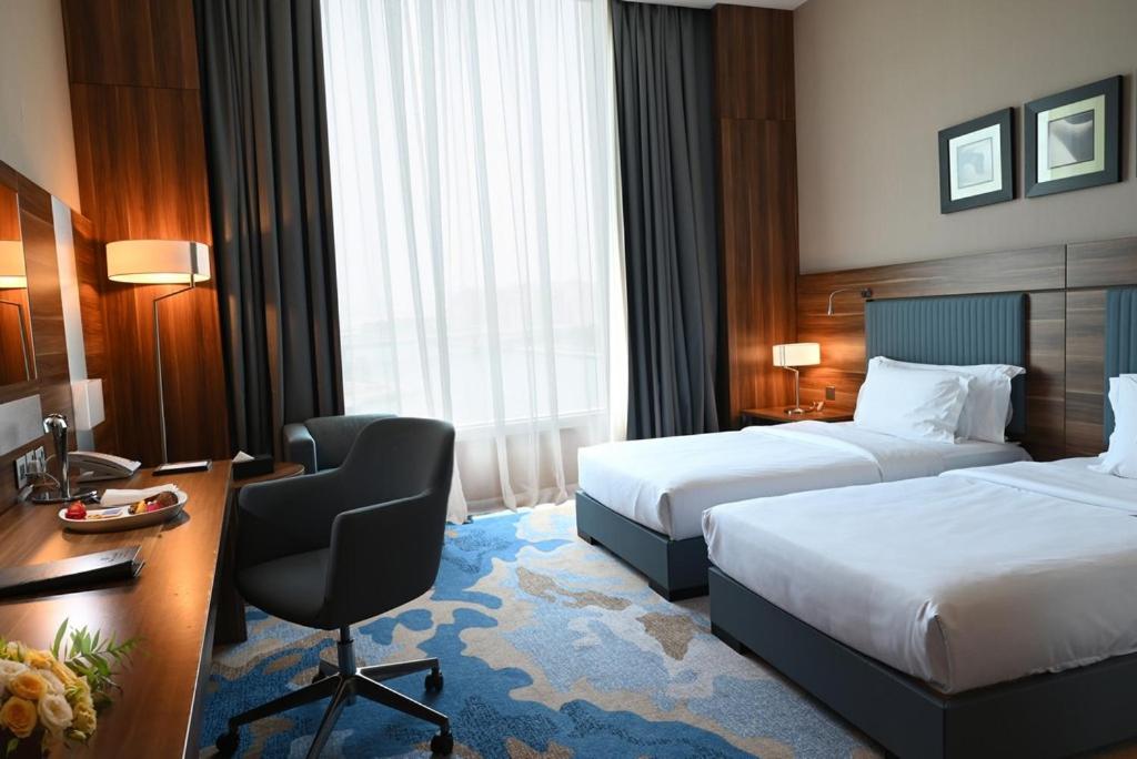 Deluxe Twin Room with City View photo 1