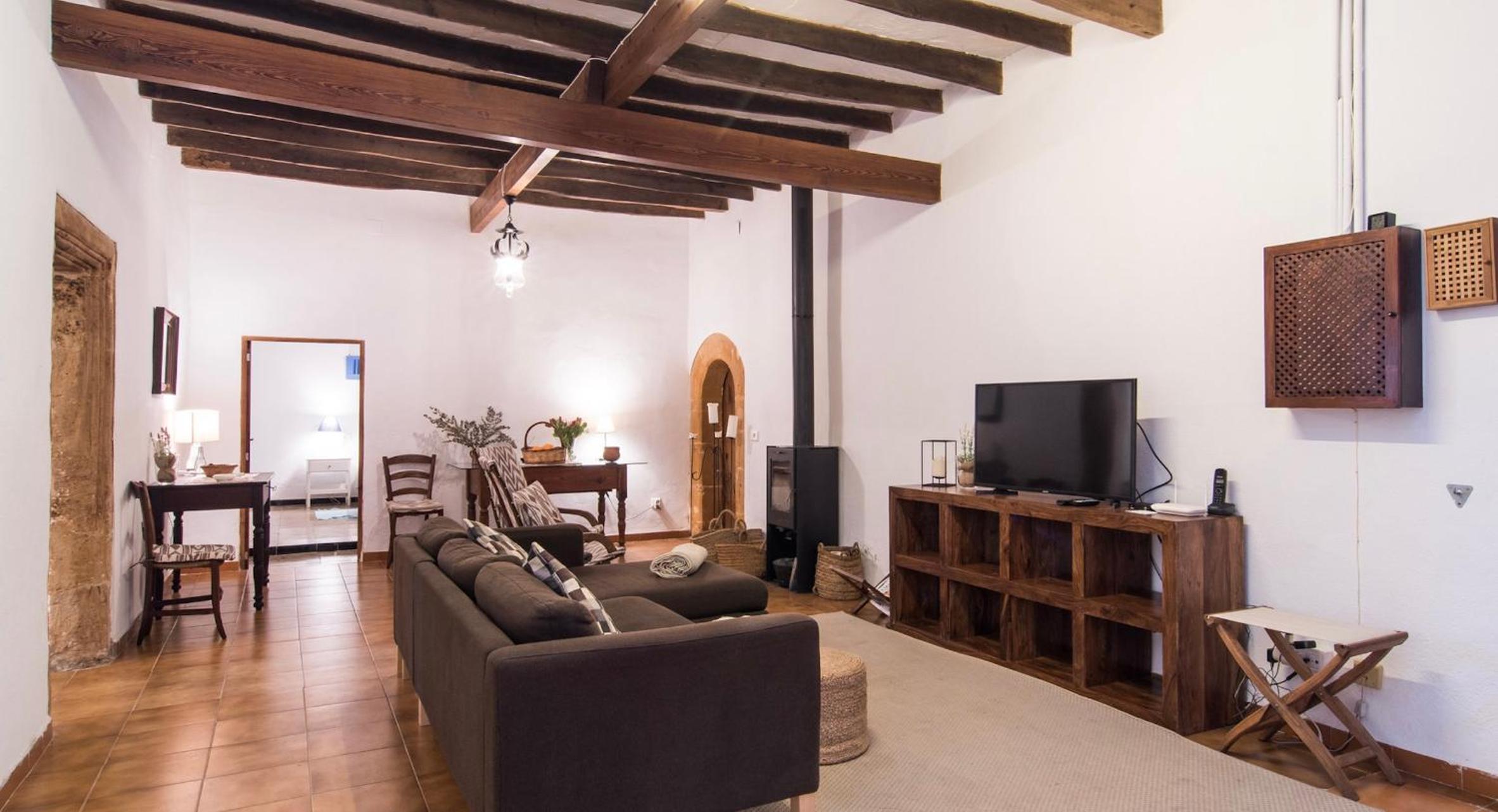 Villa con vistas al jardín