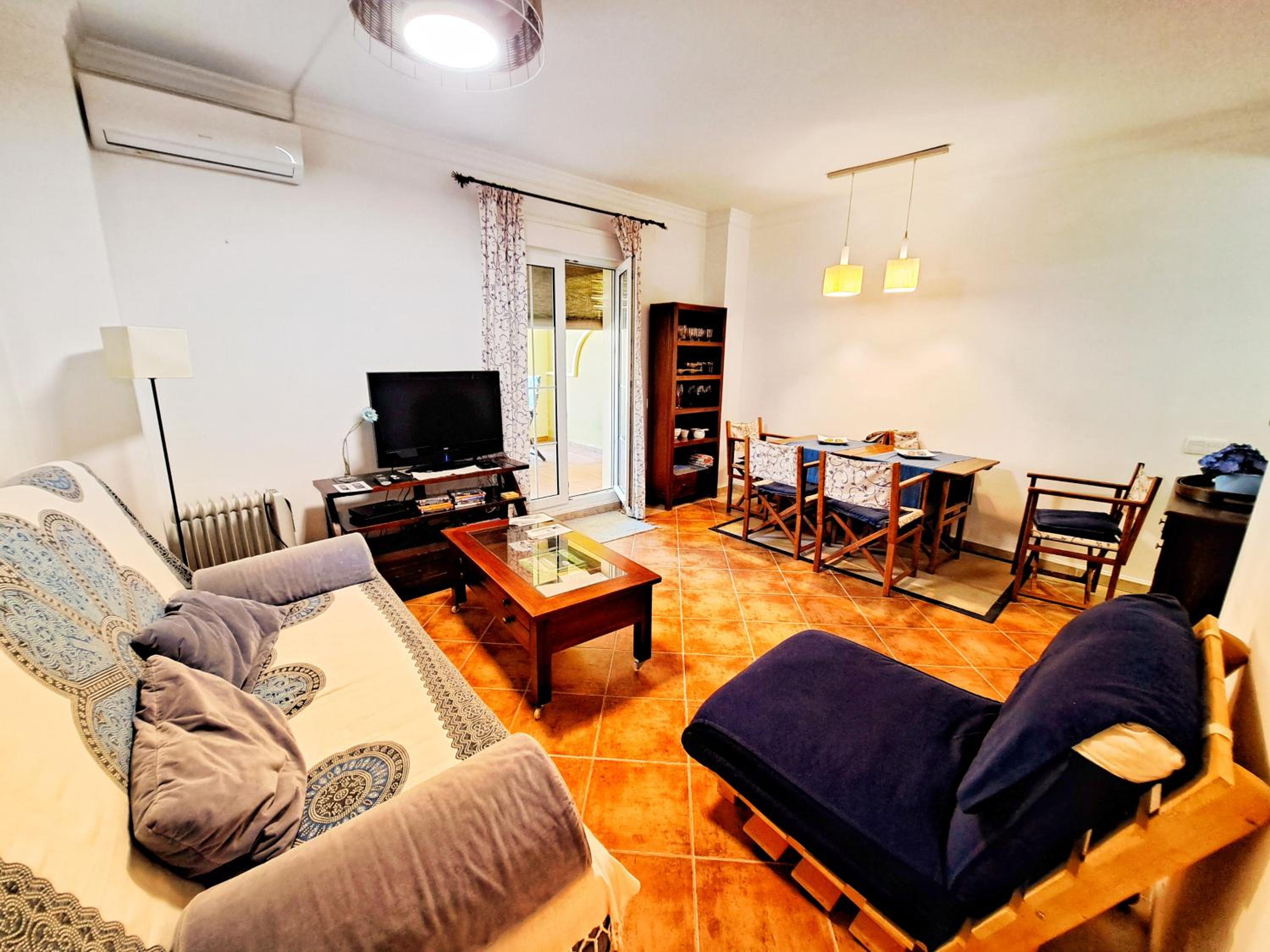 Apartamento de una habitación con terraza
