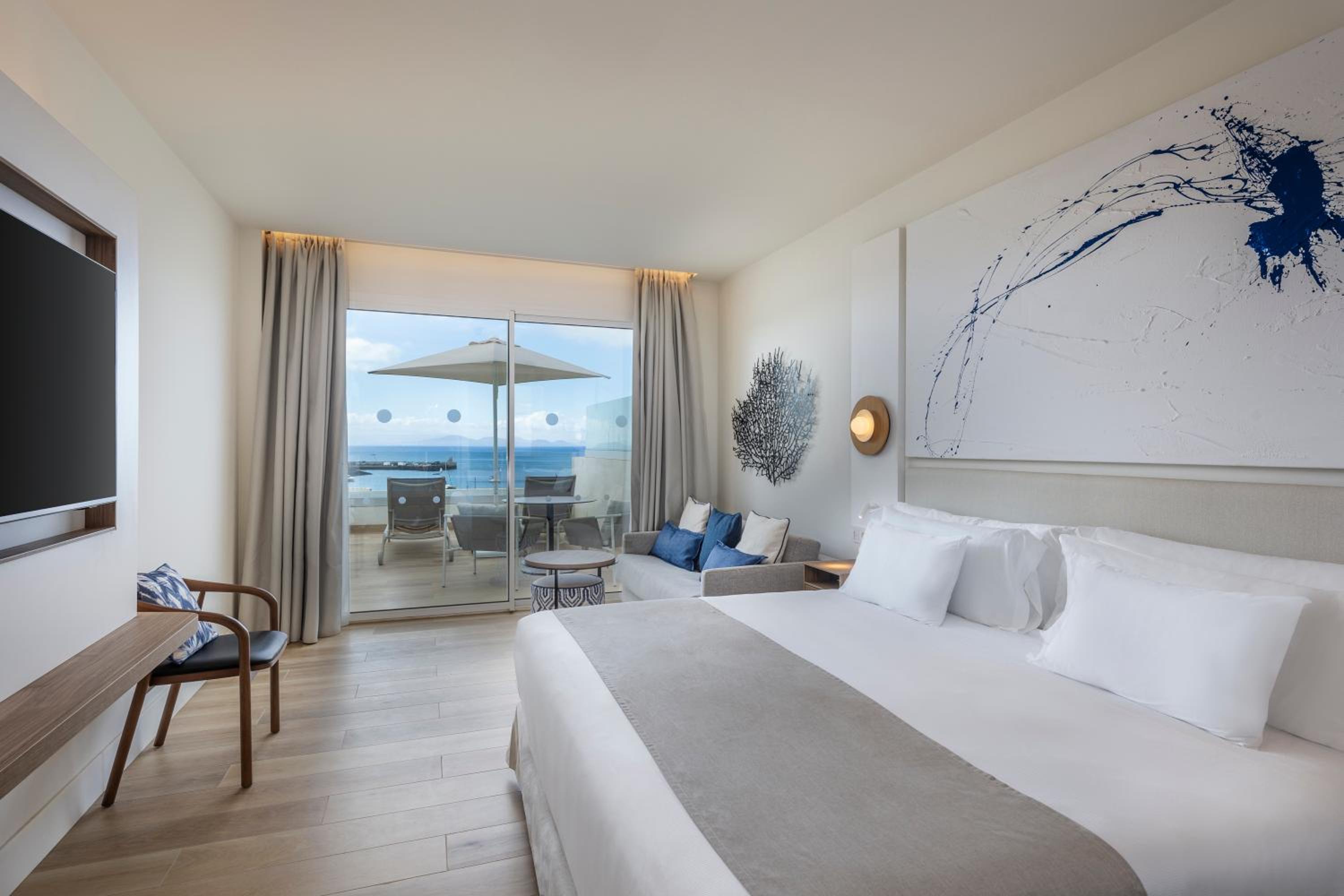 Habitación Doble o con Dos Camas con Vista al Mar