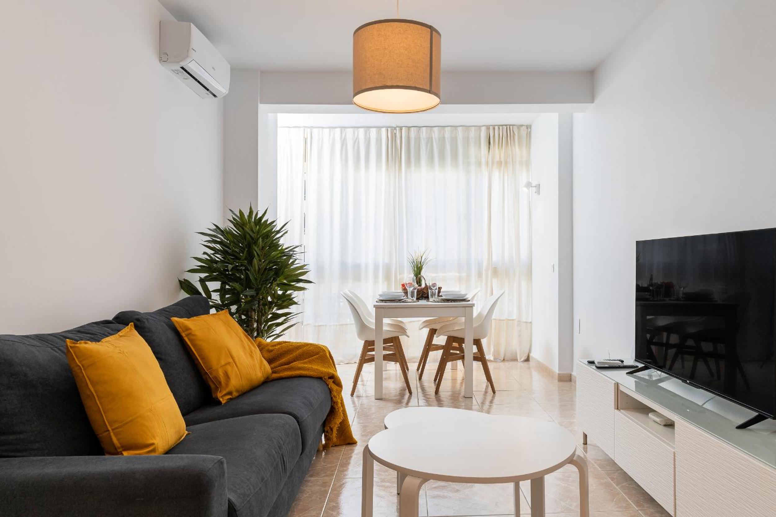 Apartamento de dos habitaciones