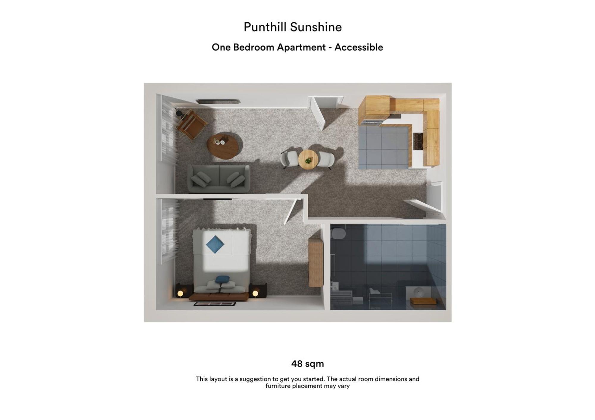 One Bedroom Apartment - Accessible