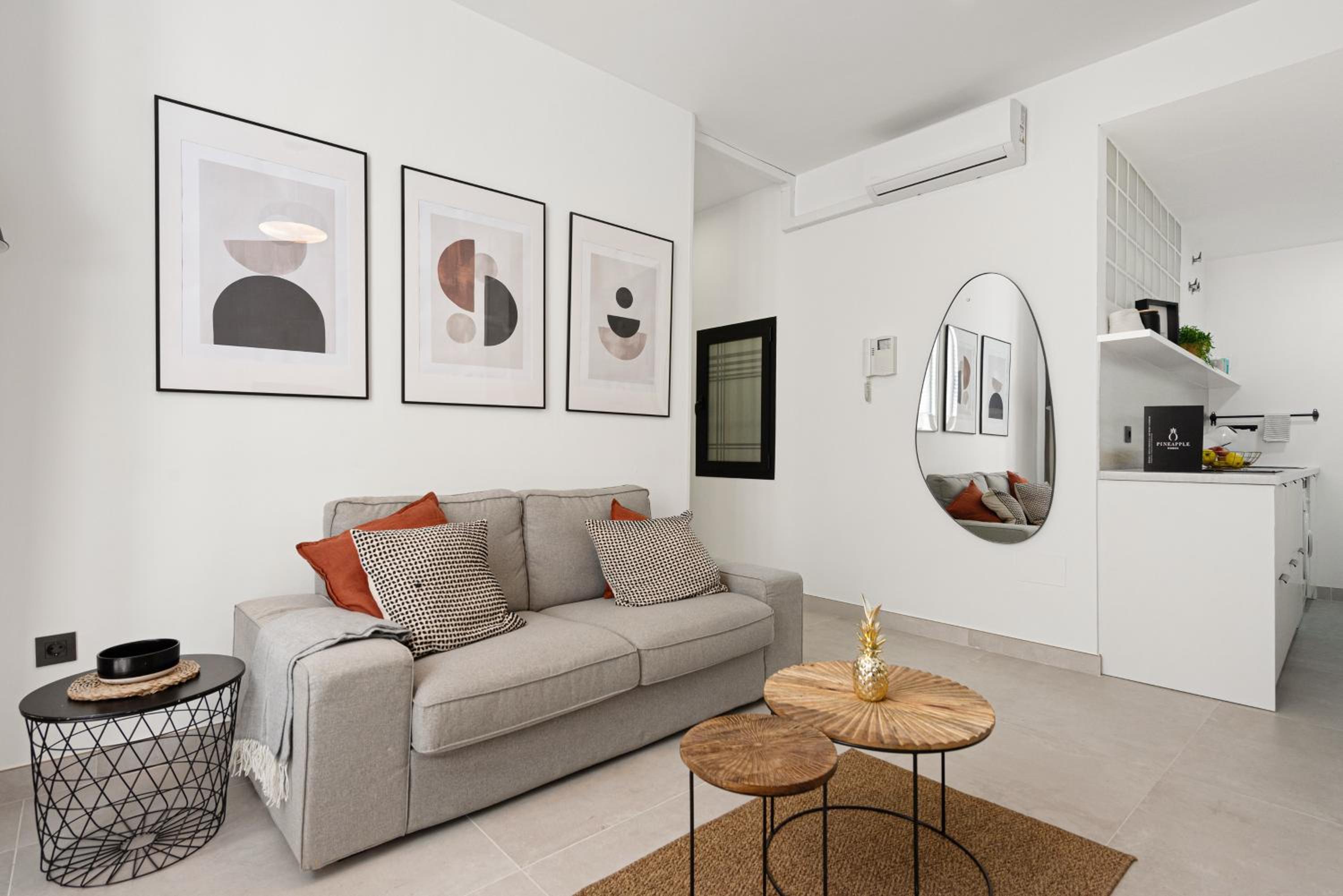 Apartamento de dos habitaciones