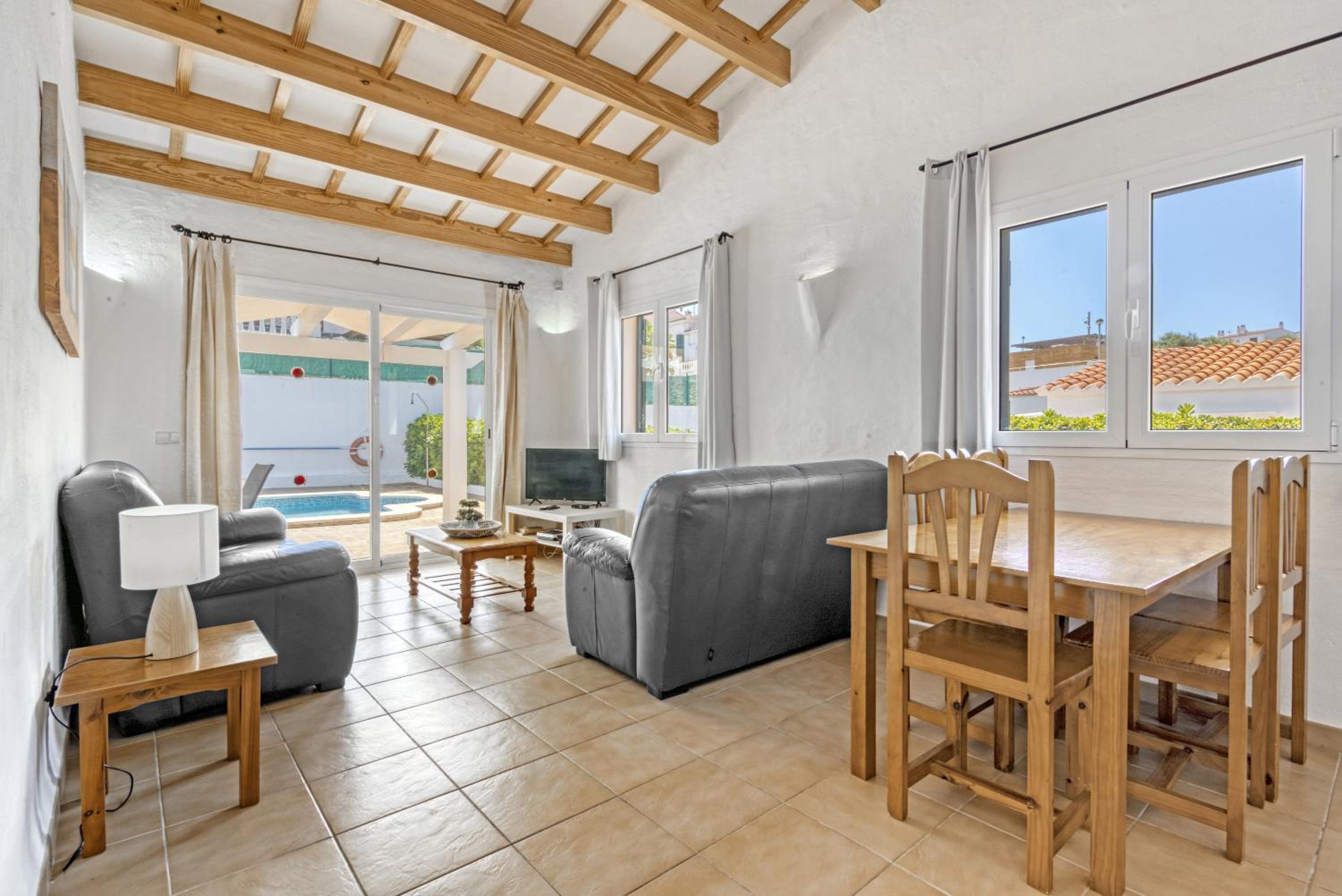 Villa con vistas al jardín