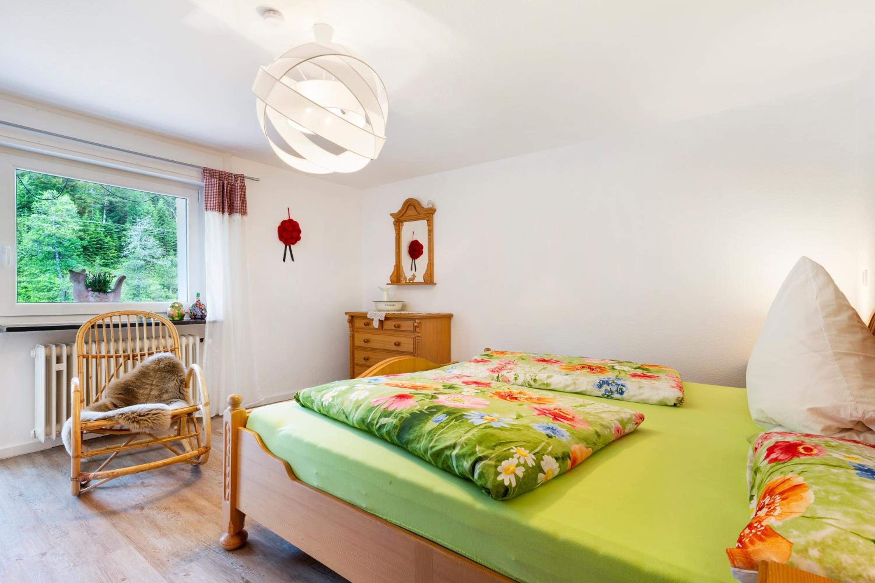 One-Bedroom Apartment with Garden View