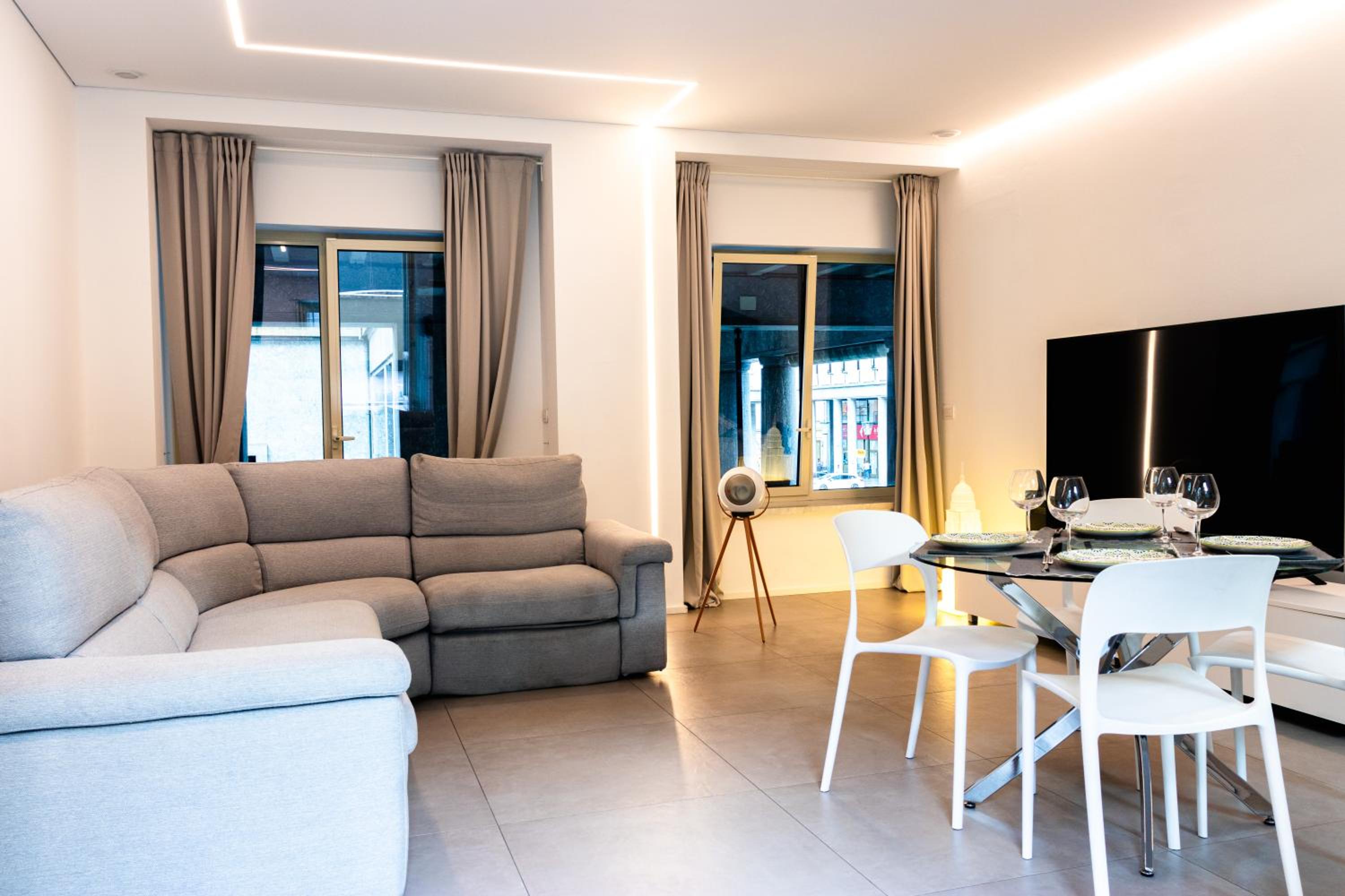 One-Bedroom Apartment with Terrace