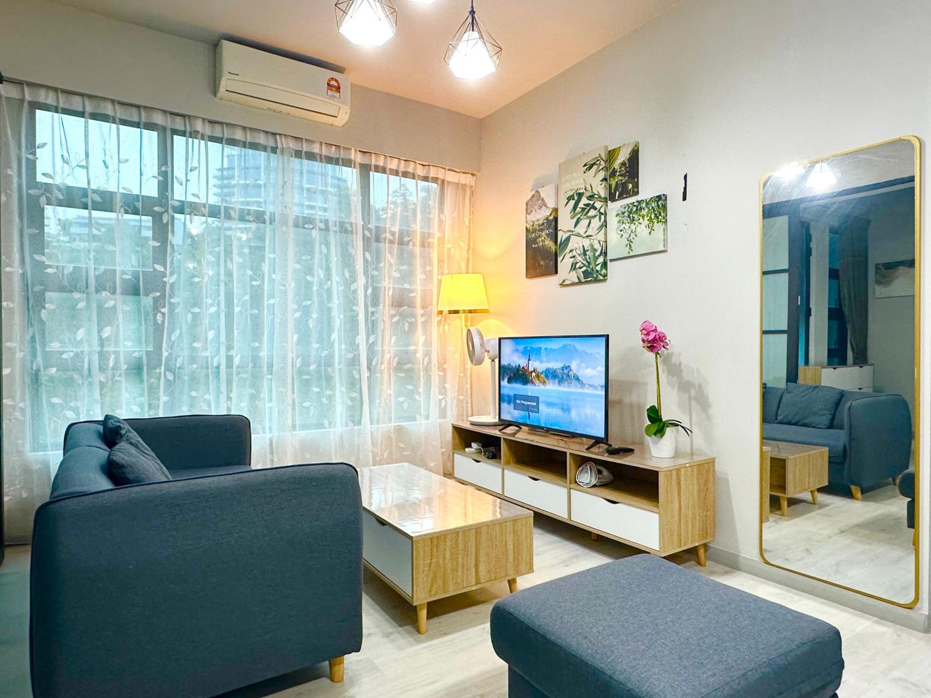 Family Two-Bedroom Apartment with View