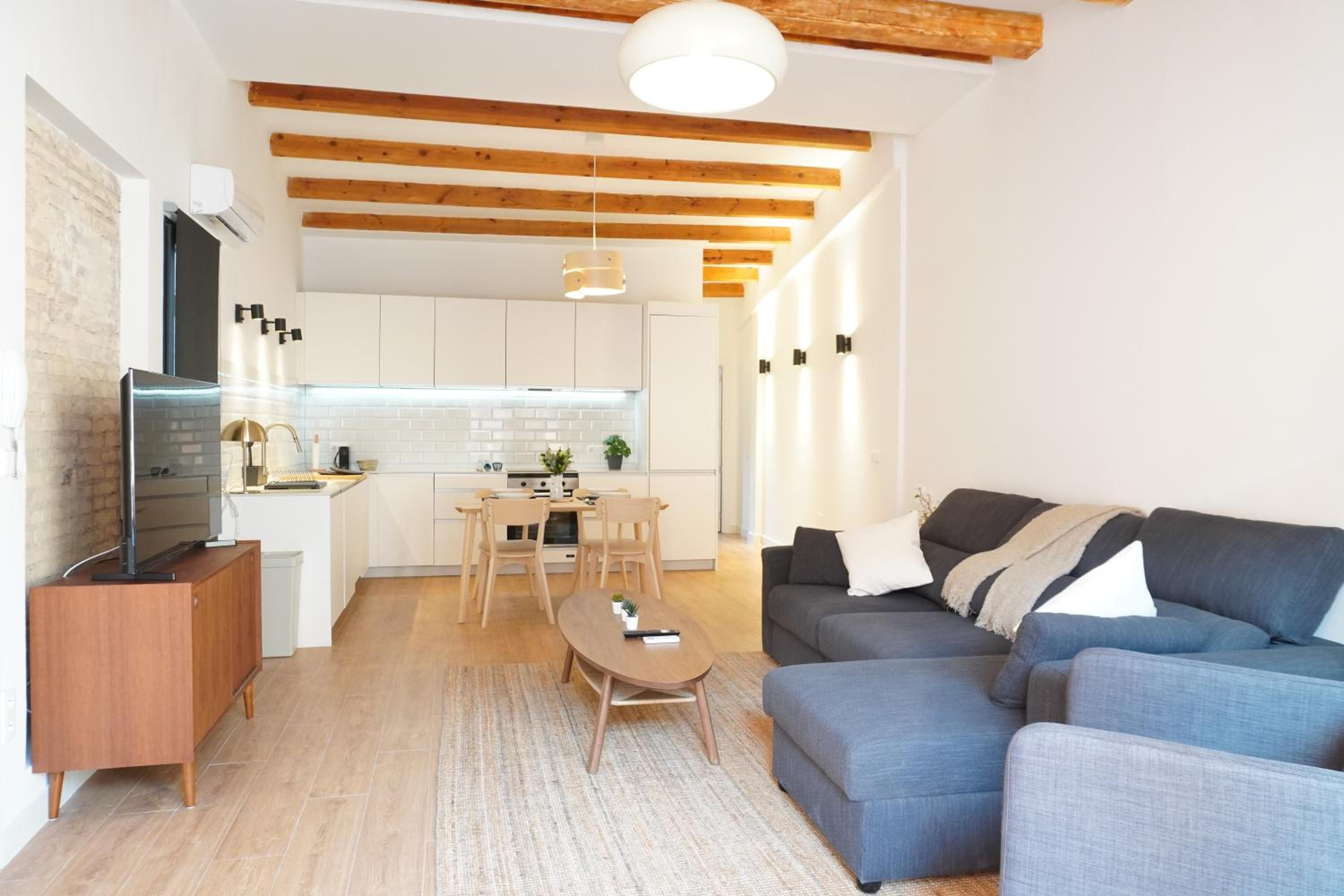Apartamento de dos habitaciones