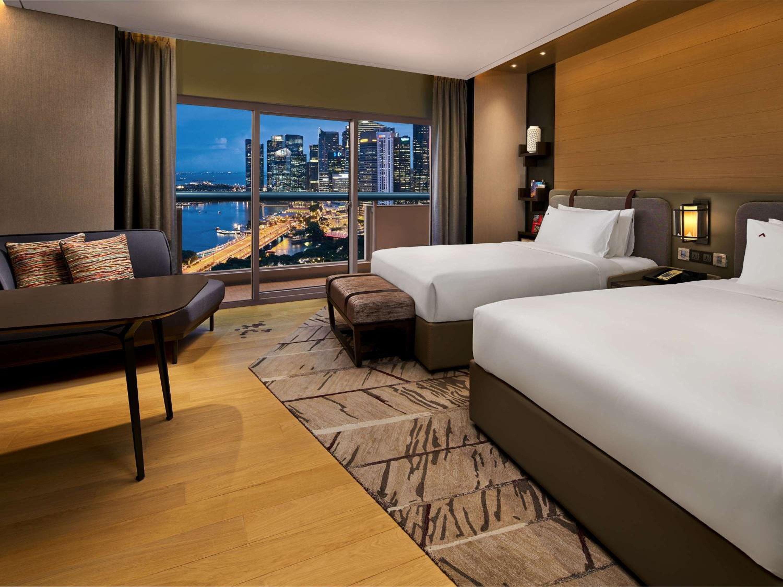 Premier Marina Bay, 2 Doubles, Balcony, Marina Bay View