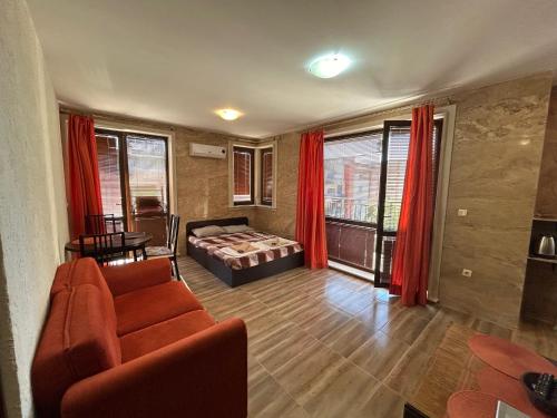 Studio with Balcony
