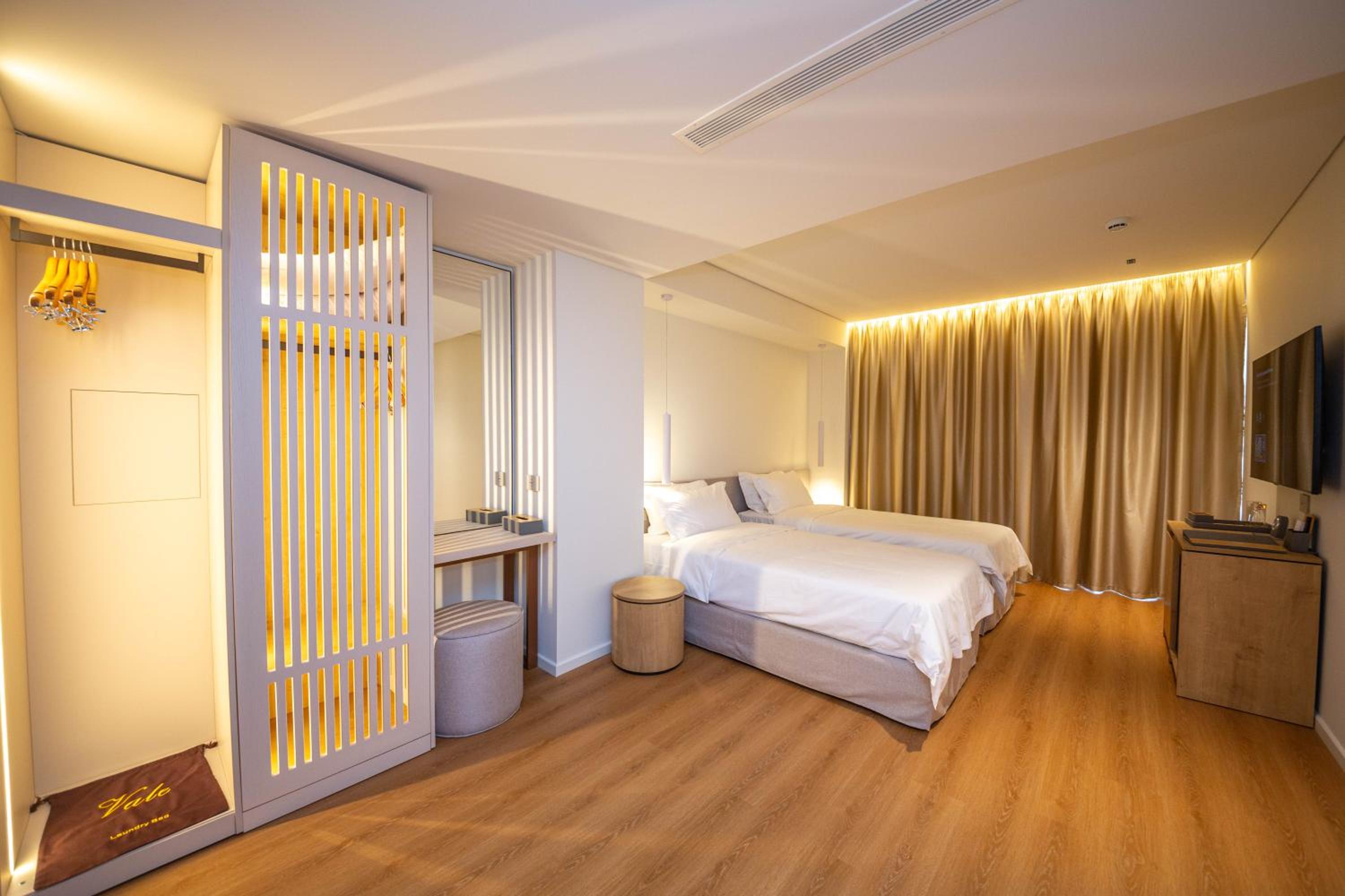 Twin Room with Side Sea View