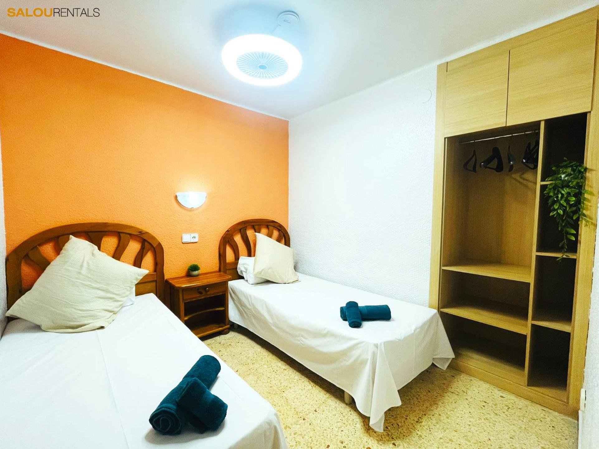 Apartamento de dos habitaciones