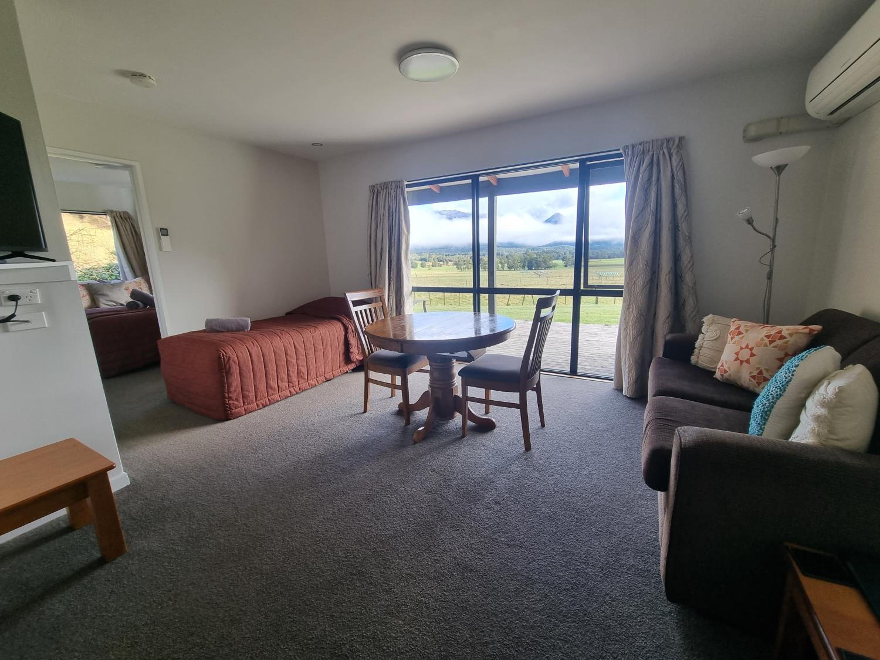 Family Room with Mountain View