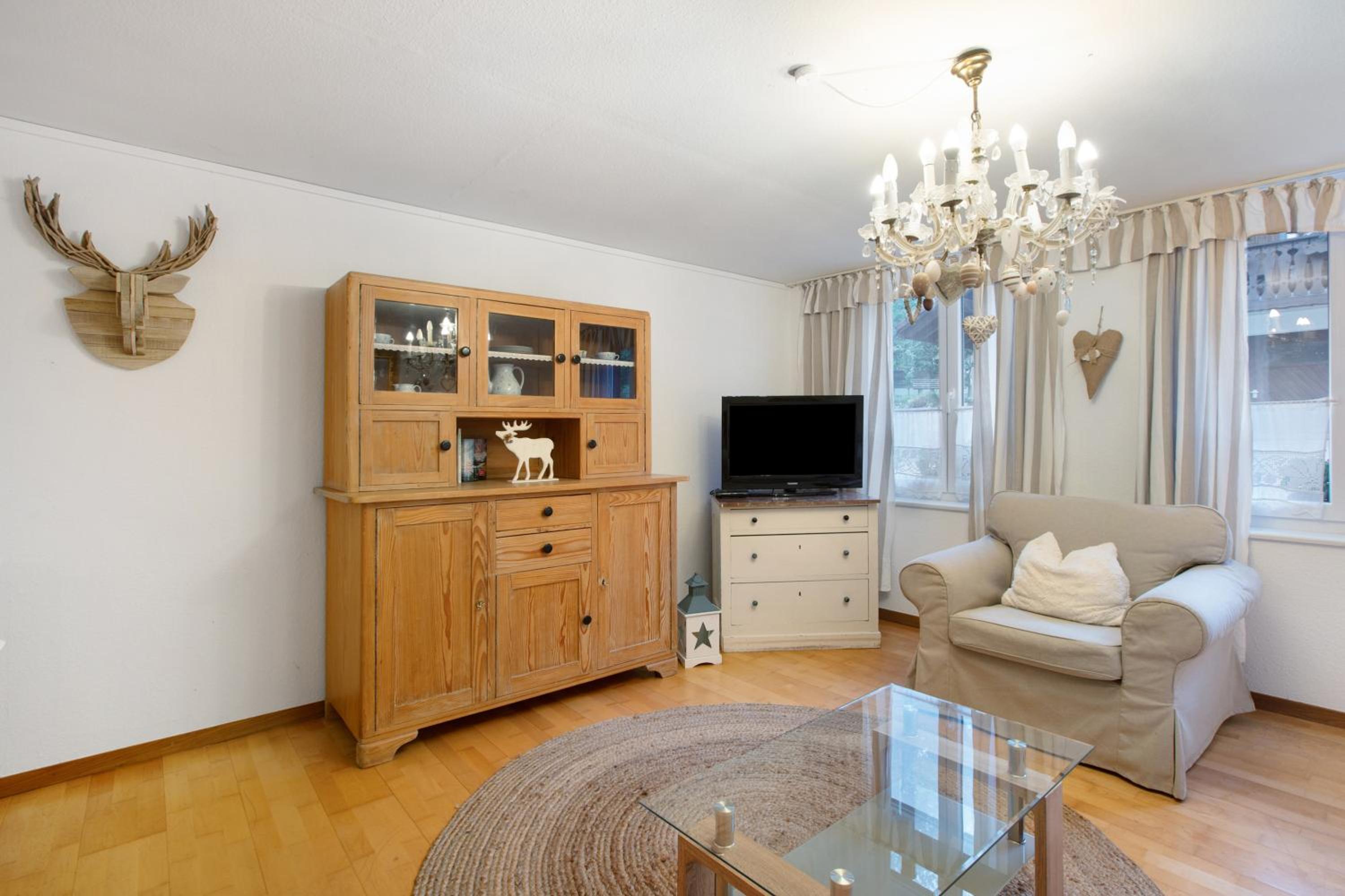 One-Bedroom Apartment with Garden View