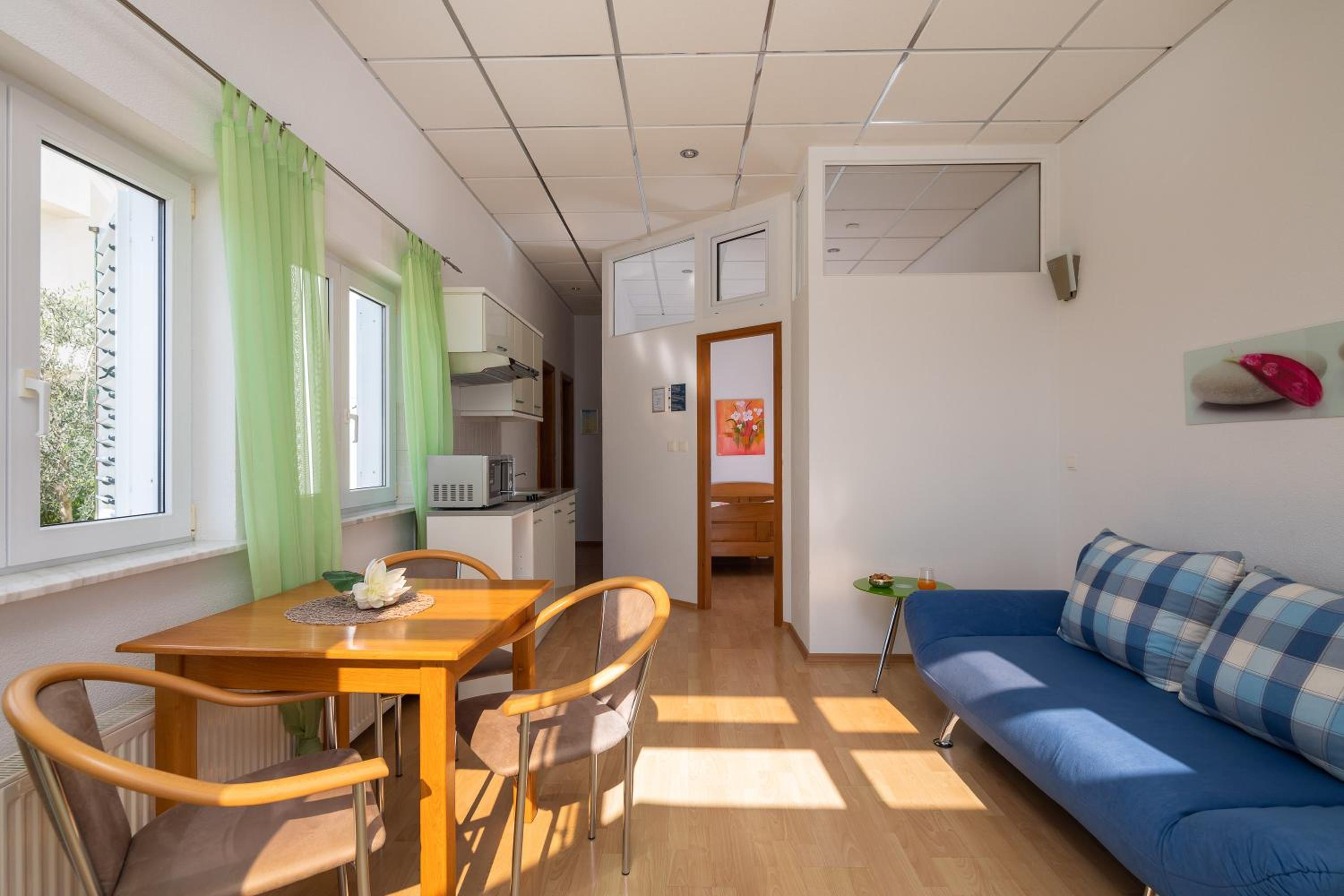 Apartamento de Um Quarto com Terraço e Vista para o Mar