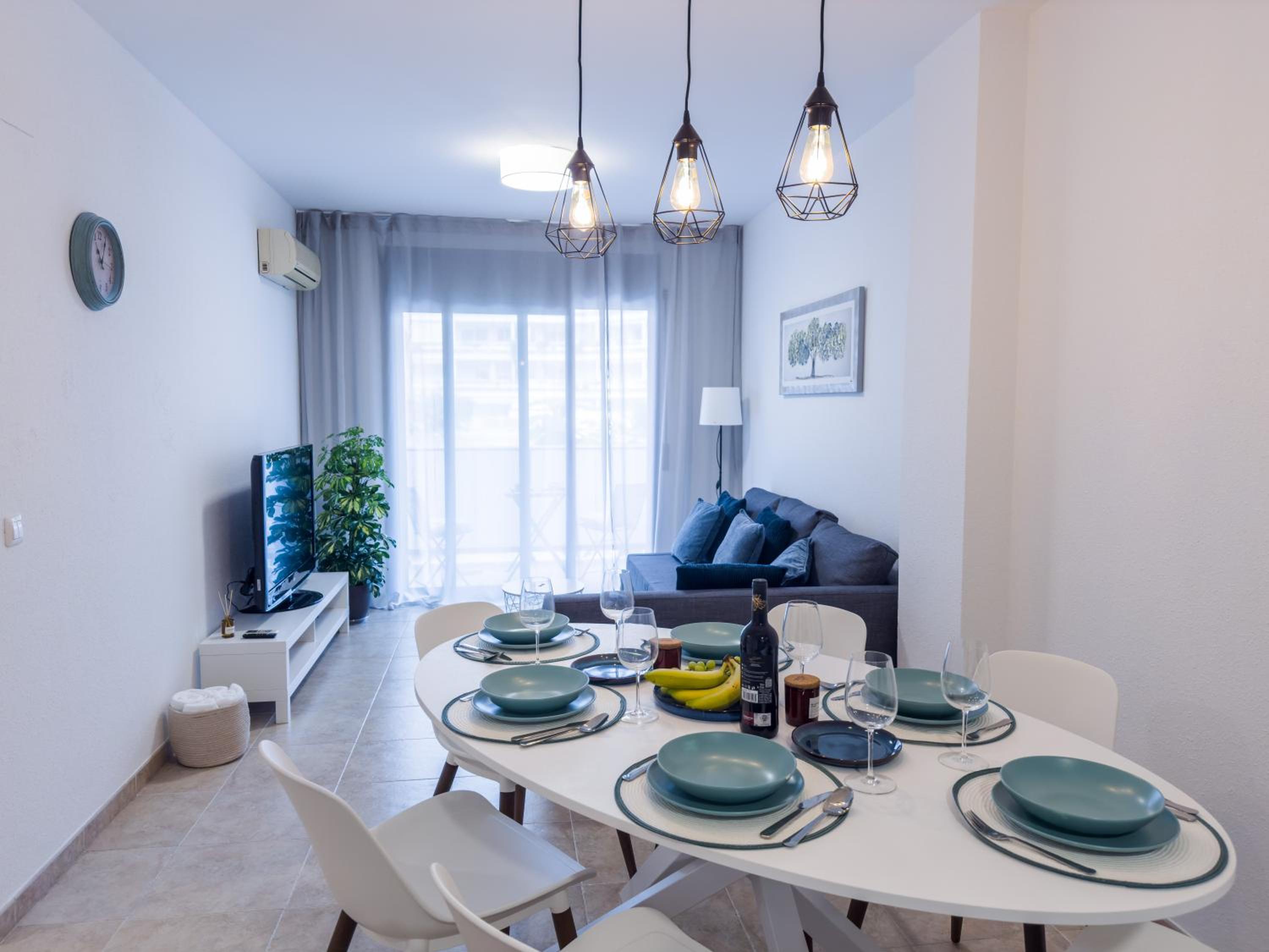 One-Bedroom Apartment with Balcony and City View