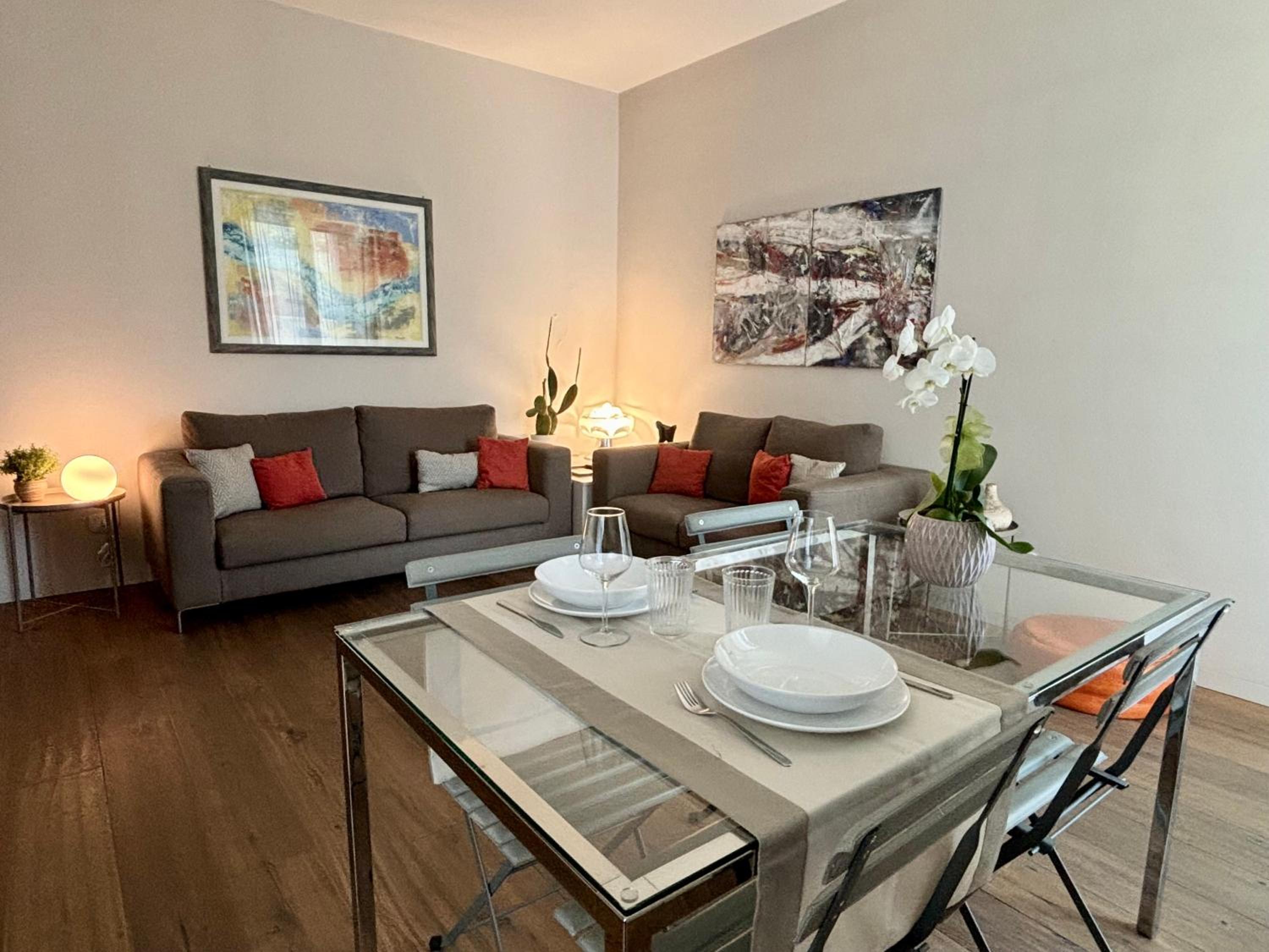 Two-Bedroom Apartment with Balcony