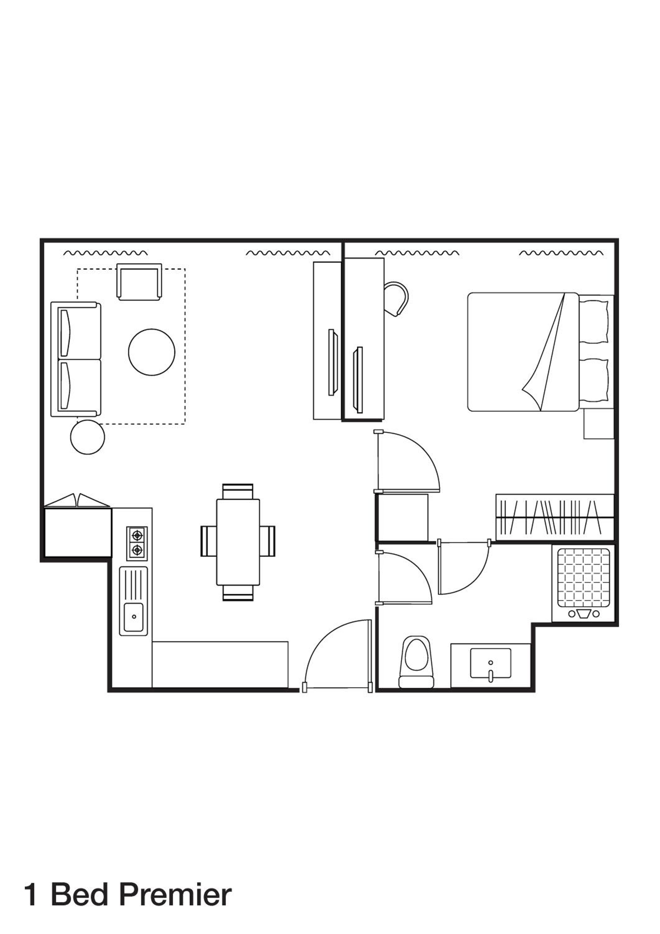 One-Bedroom Premier - Photo 5