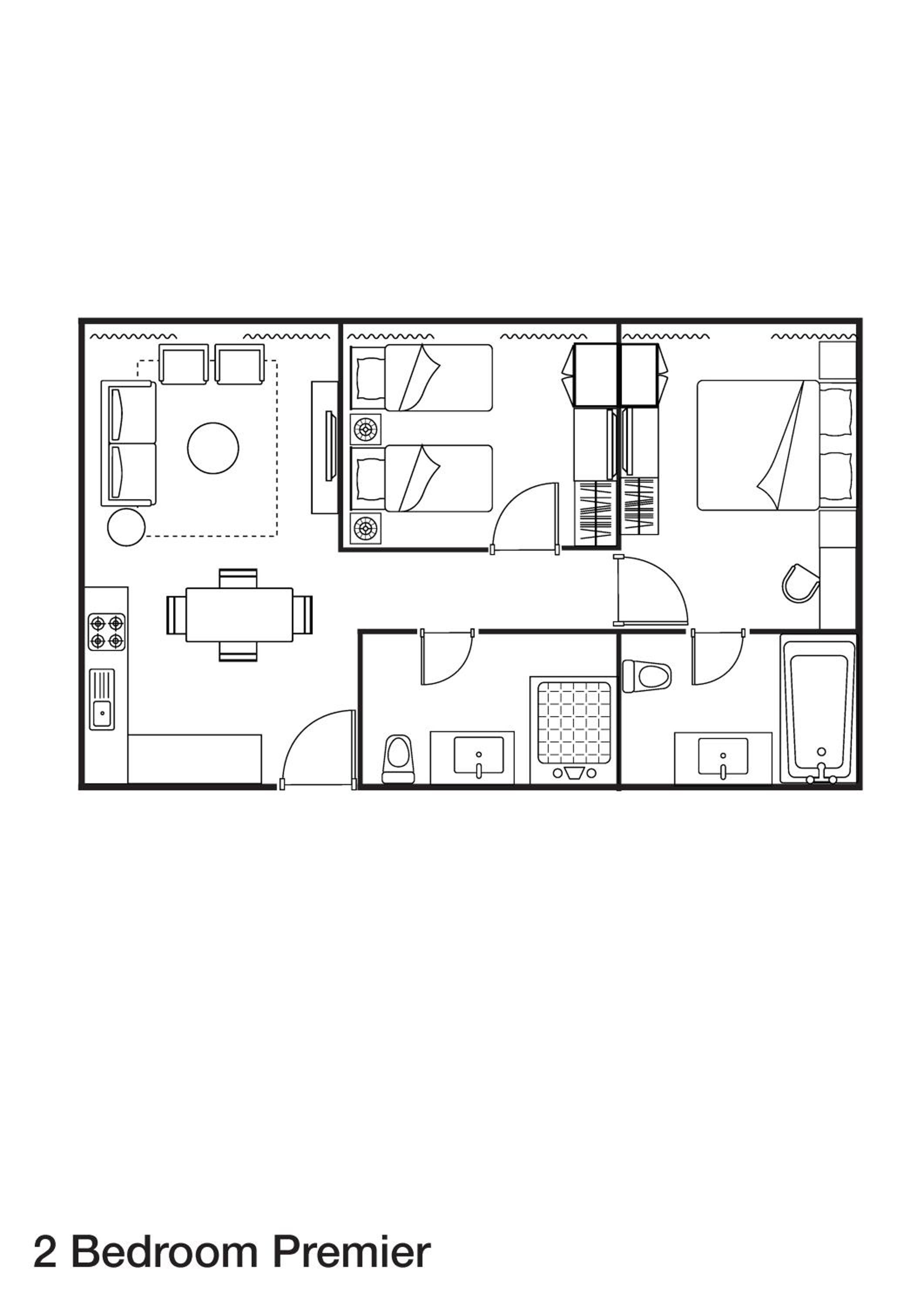 Two-Bedroom Premier - Photo 3