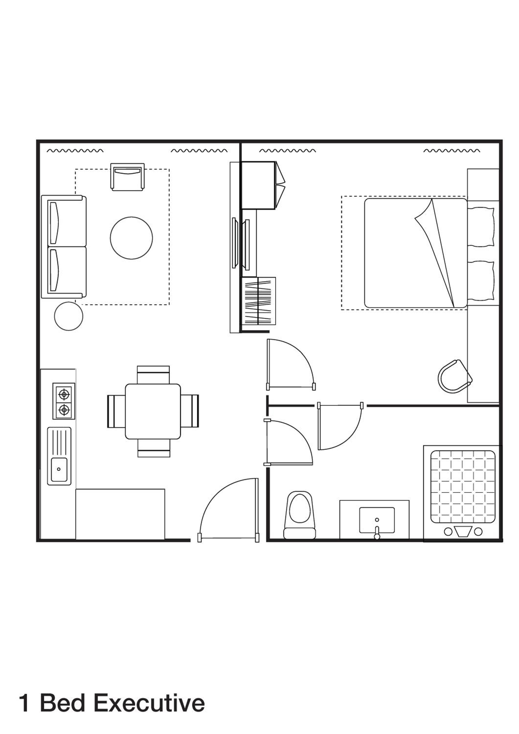 One-Bedroom Executive - Photo 5