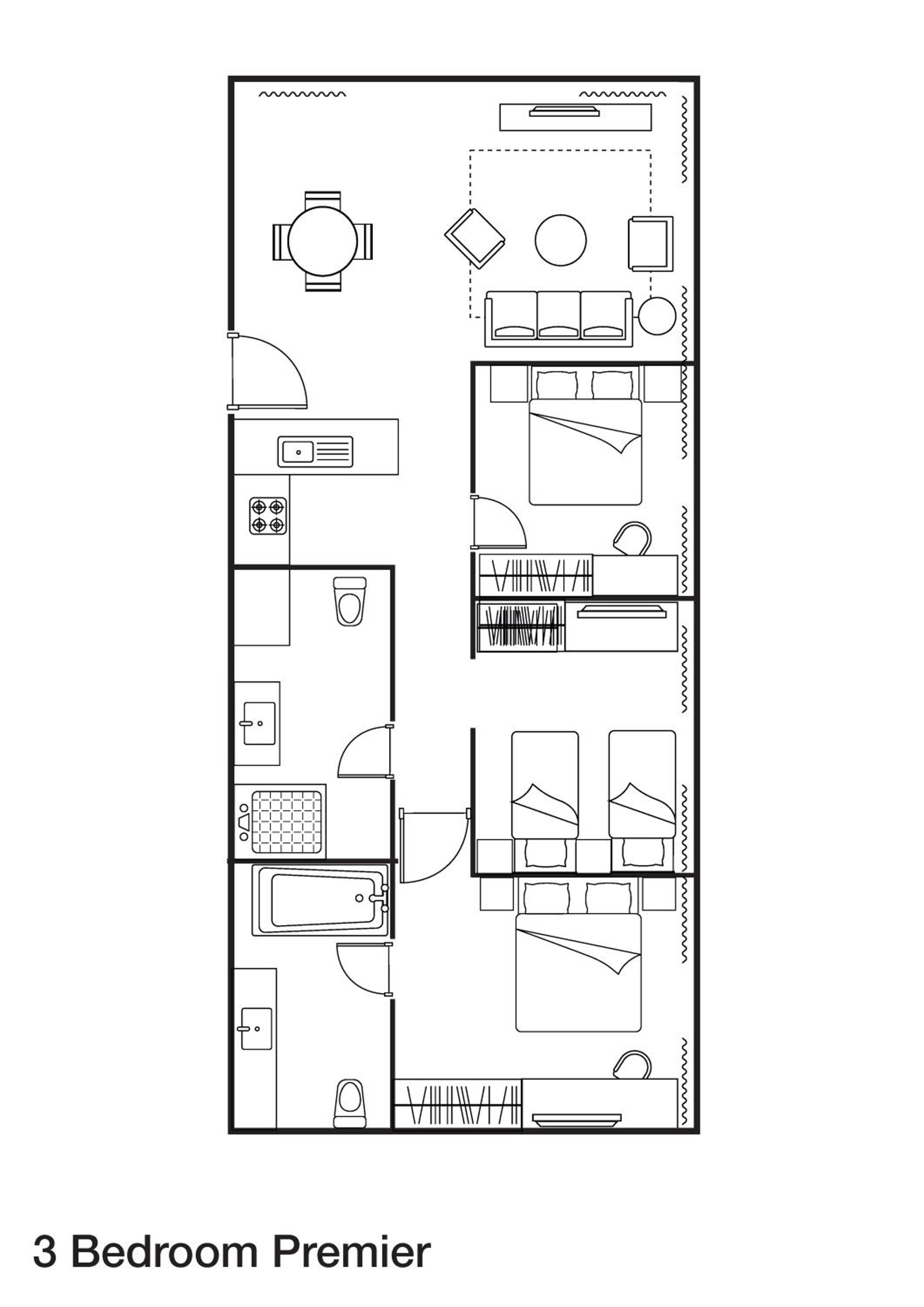 Three-Bedroom Premier - Photo 5