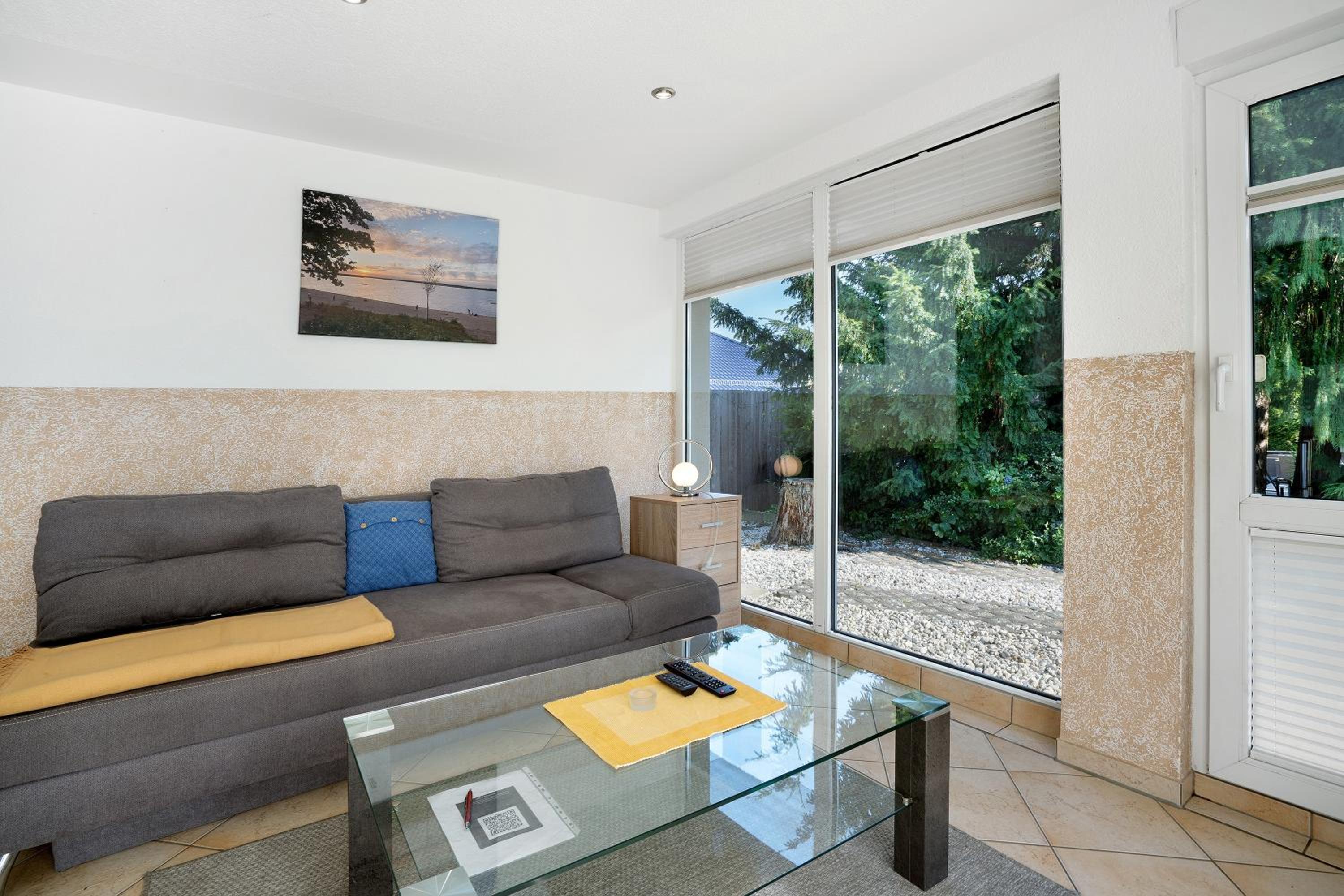 One-Bedroom Apartment with Garden View