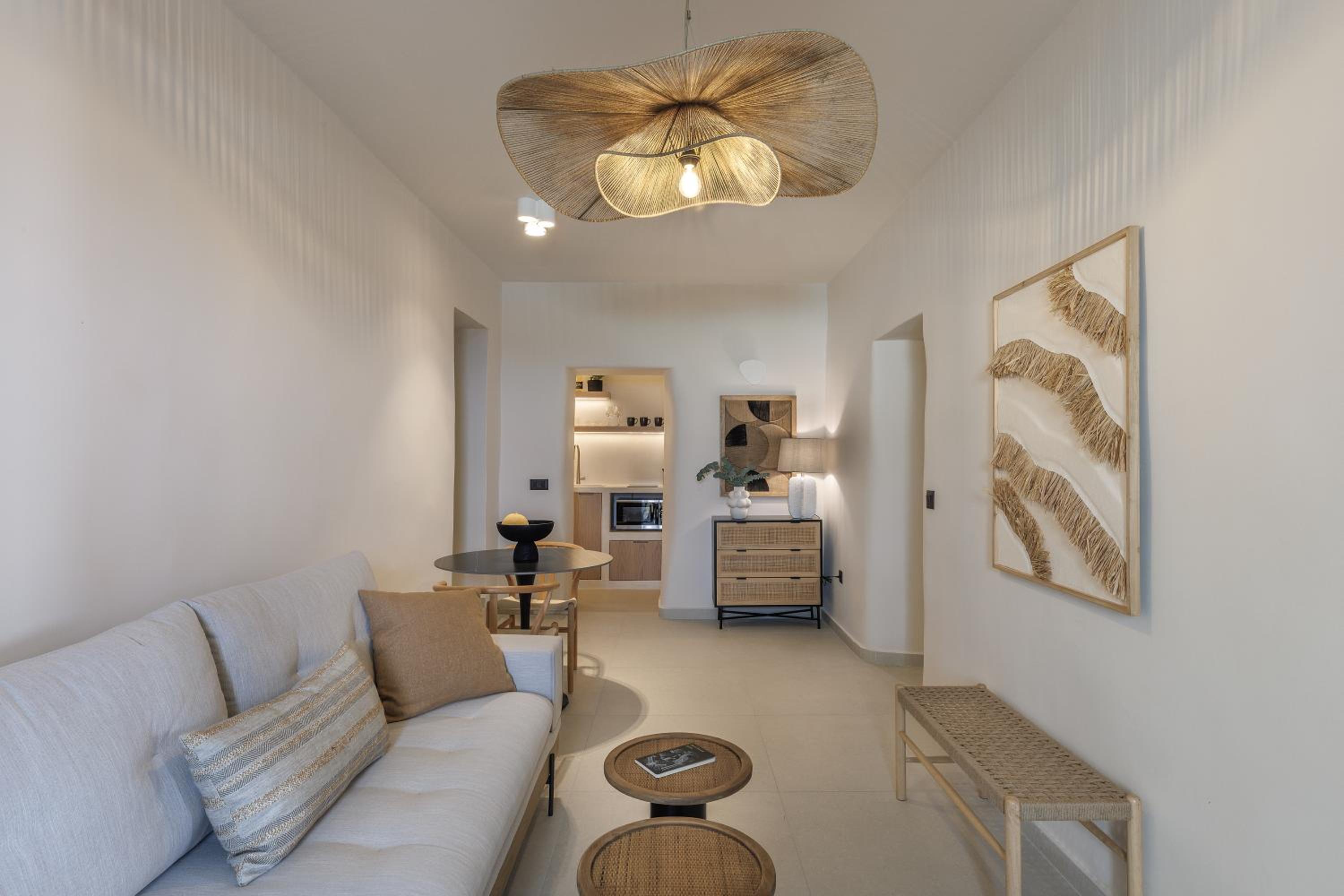 Two-Bedroom apartment with Private heated plunge Pool and Sea view