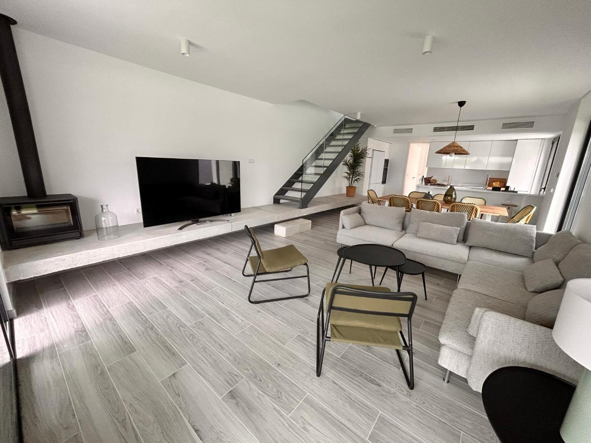 Casa de cuatro habitaciones