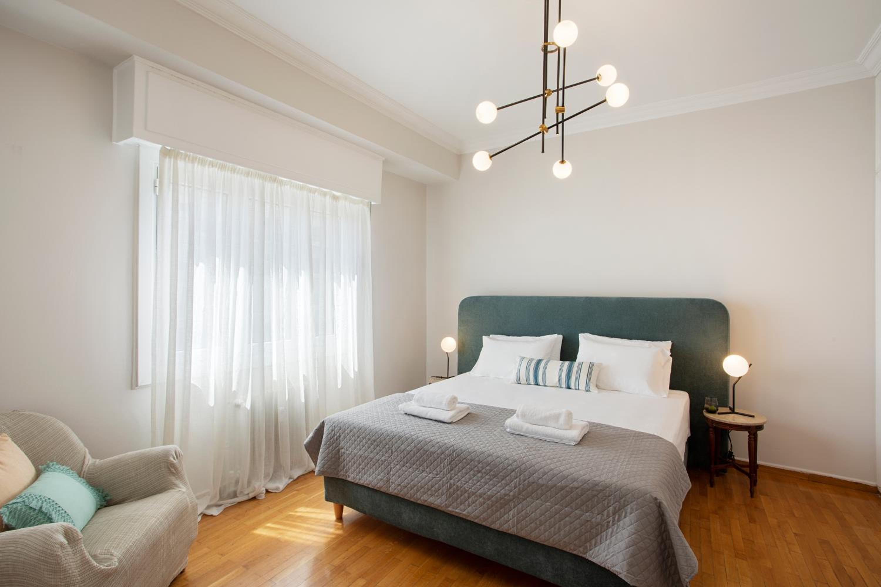 One-Bedroom Apartment with Balcony and City View