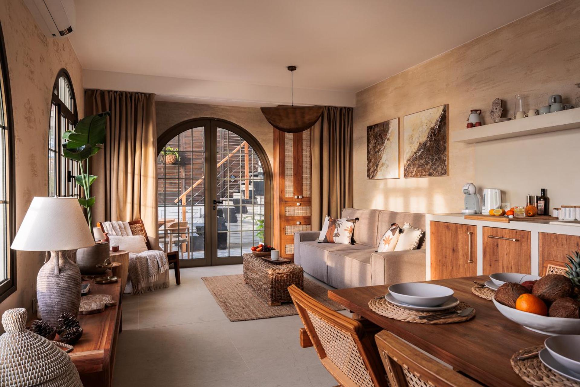 Apartamento de Lujo de Una Habitación con Terraza y Vista al Océano