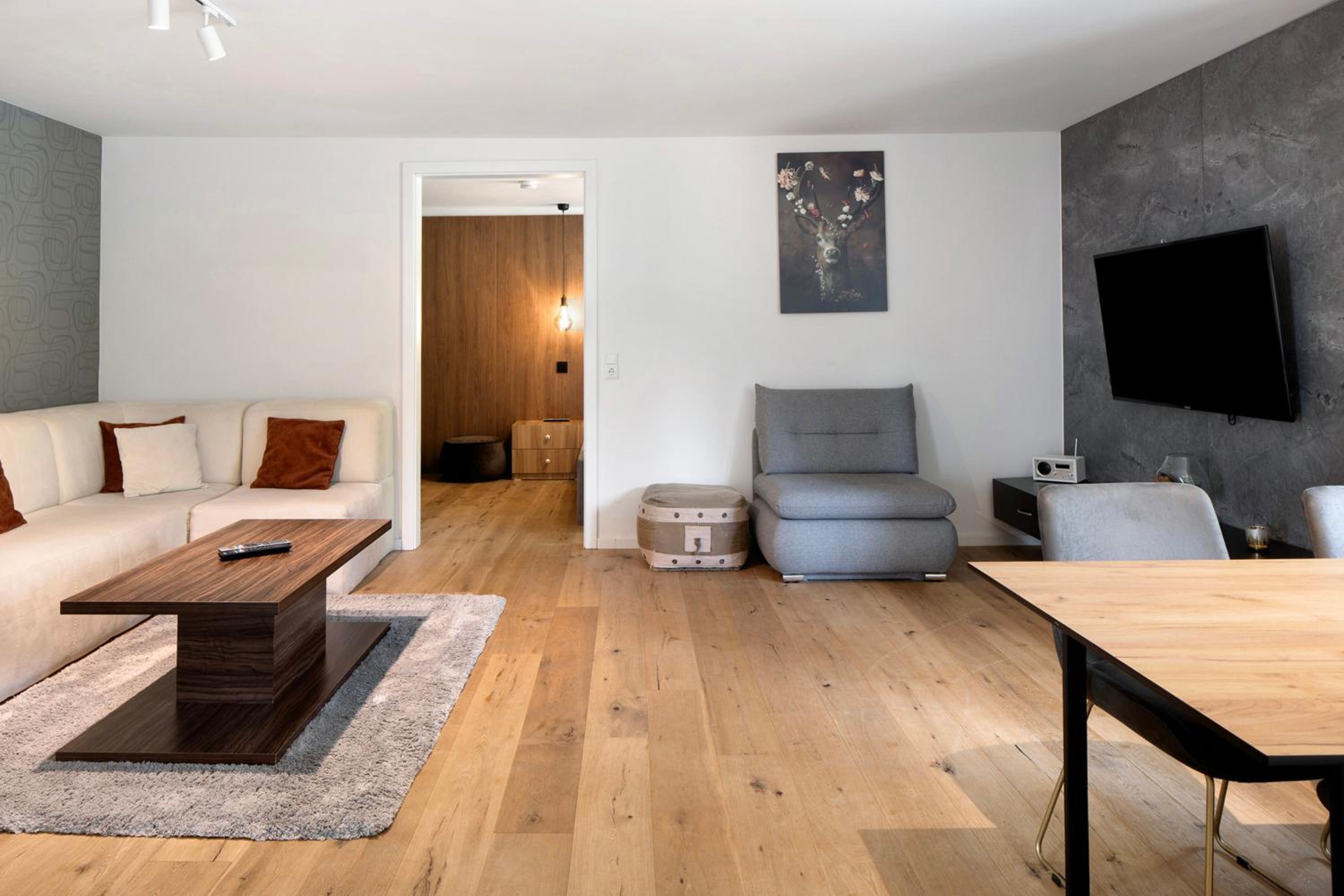 One-Bedroom Apartment with Garden View