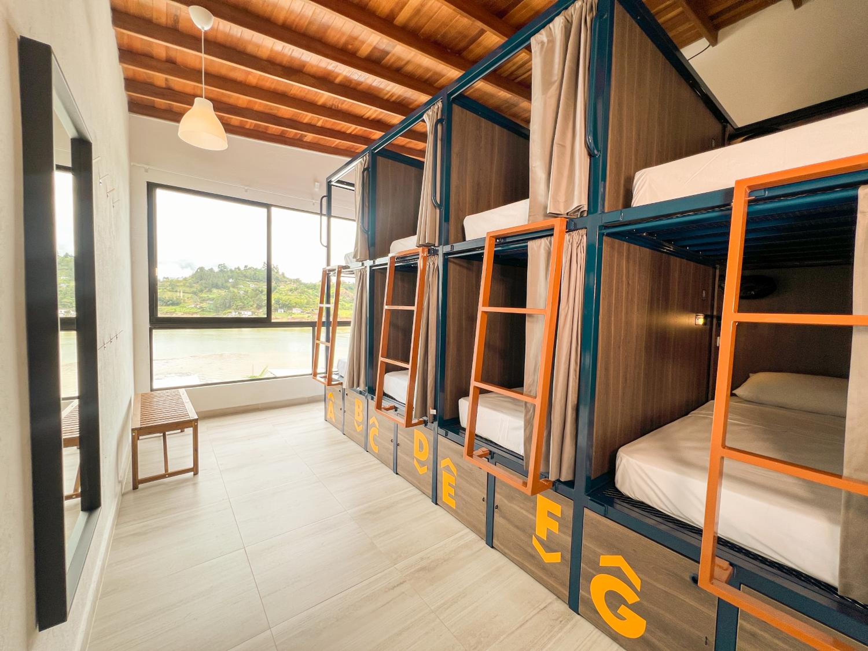 Single Bed in Female Dormitory Room