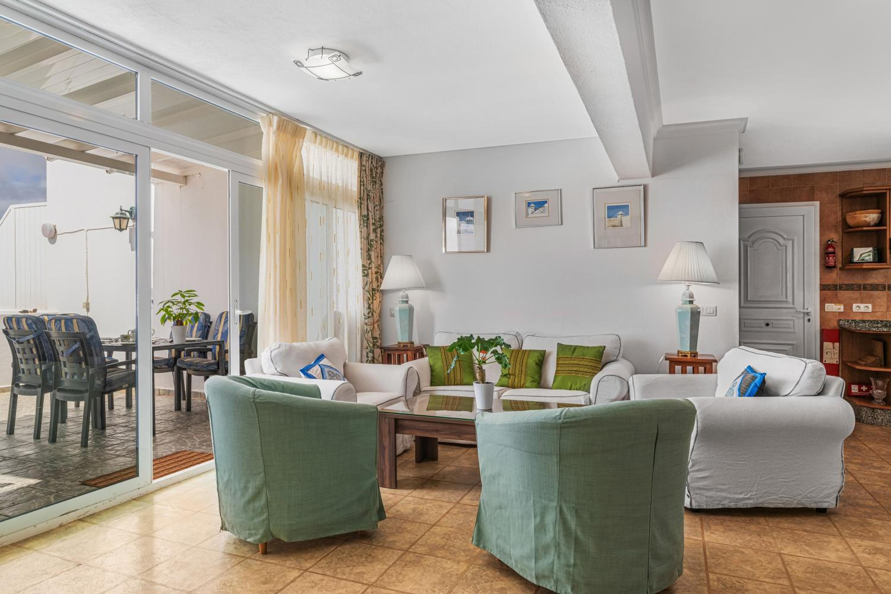 Casa de tres habitaciones