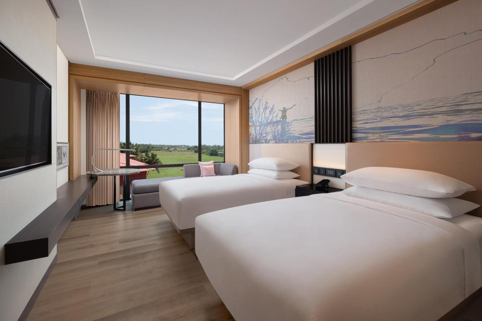 Deluxe Guest room, 2 Queen, City view with INR 500 Spa credit on min therapy of 60 mins per stay - Photo 1