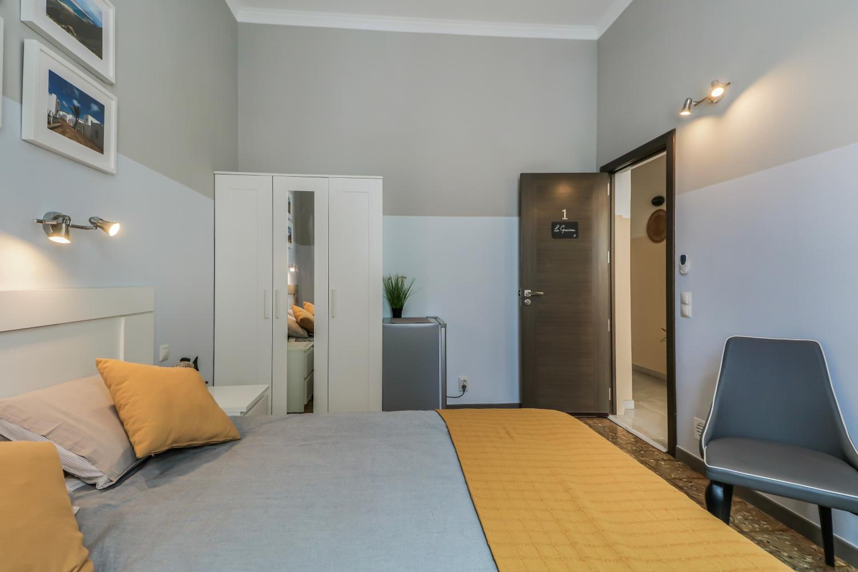 Habitación doble con baño compartido