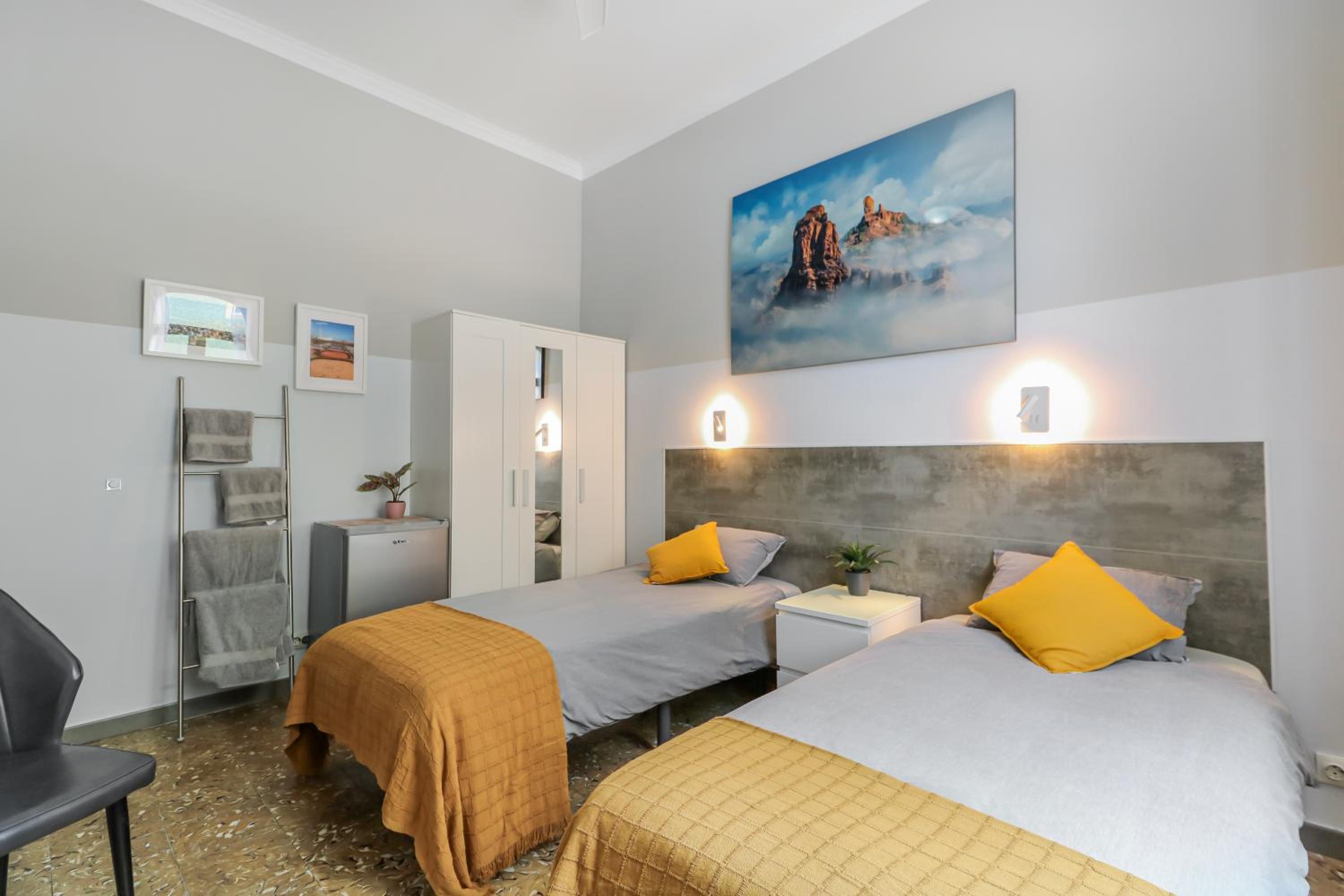 Habitación Doble con Baño Compartido
