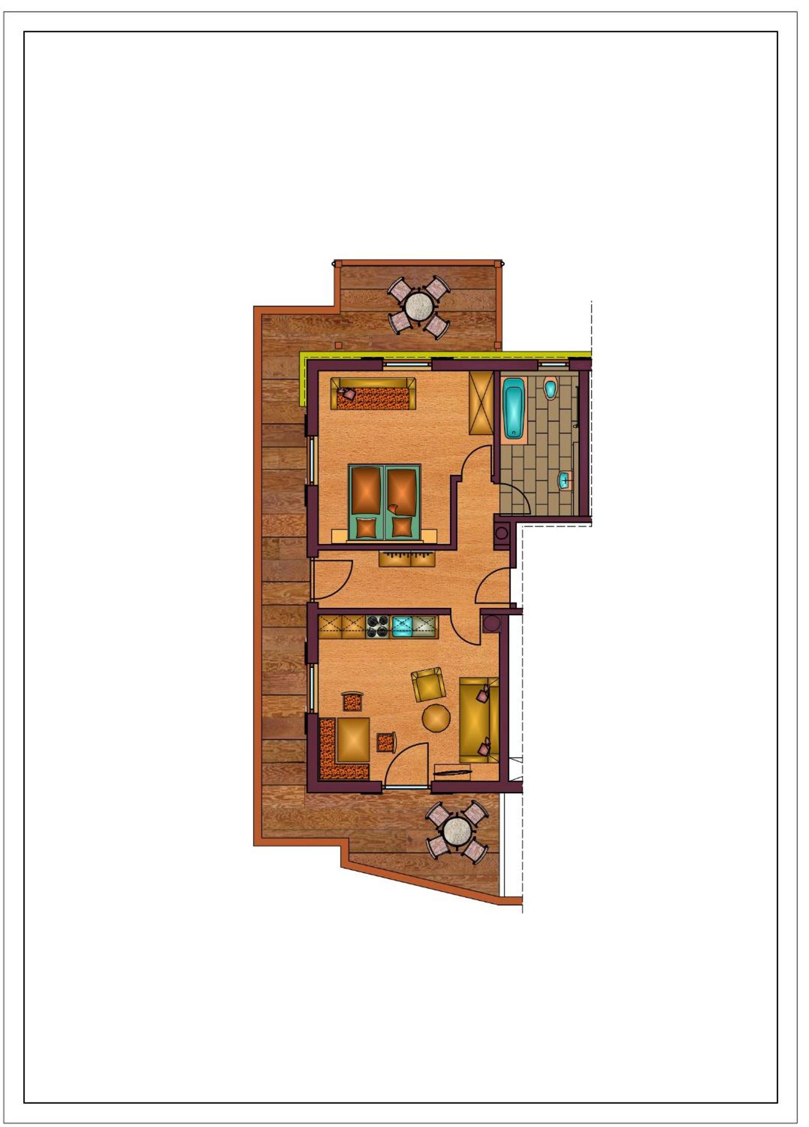 One-Bedroom Apartment photo 3