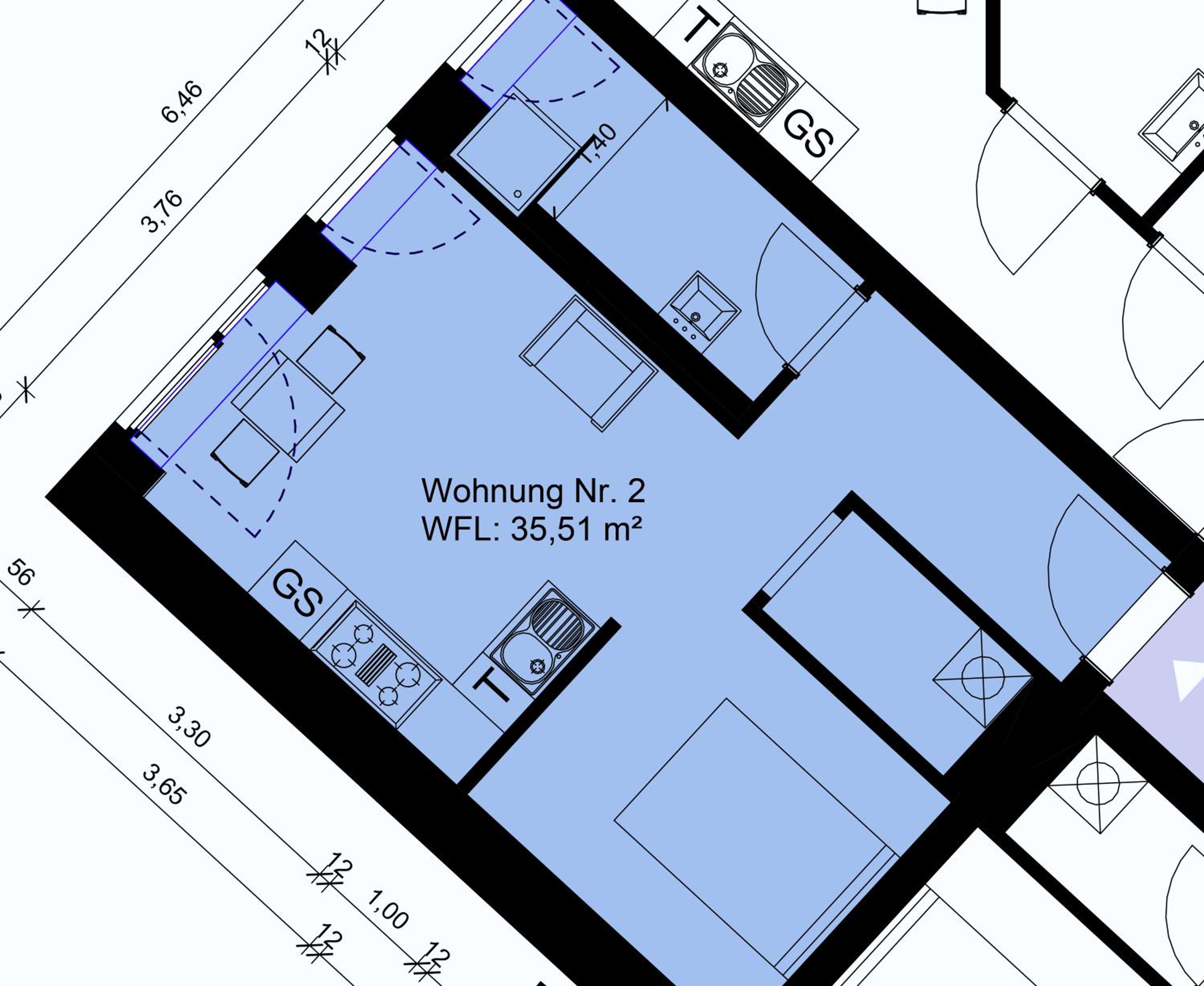 Studio Apartment
