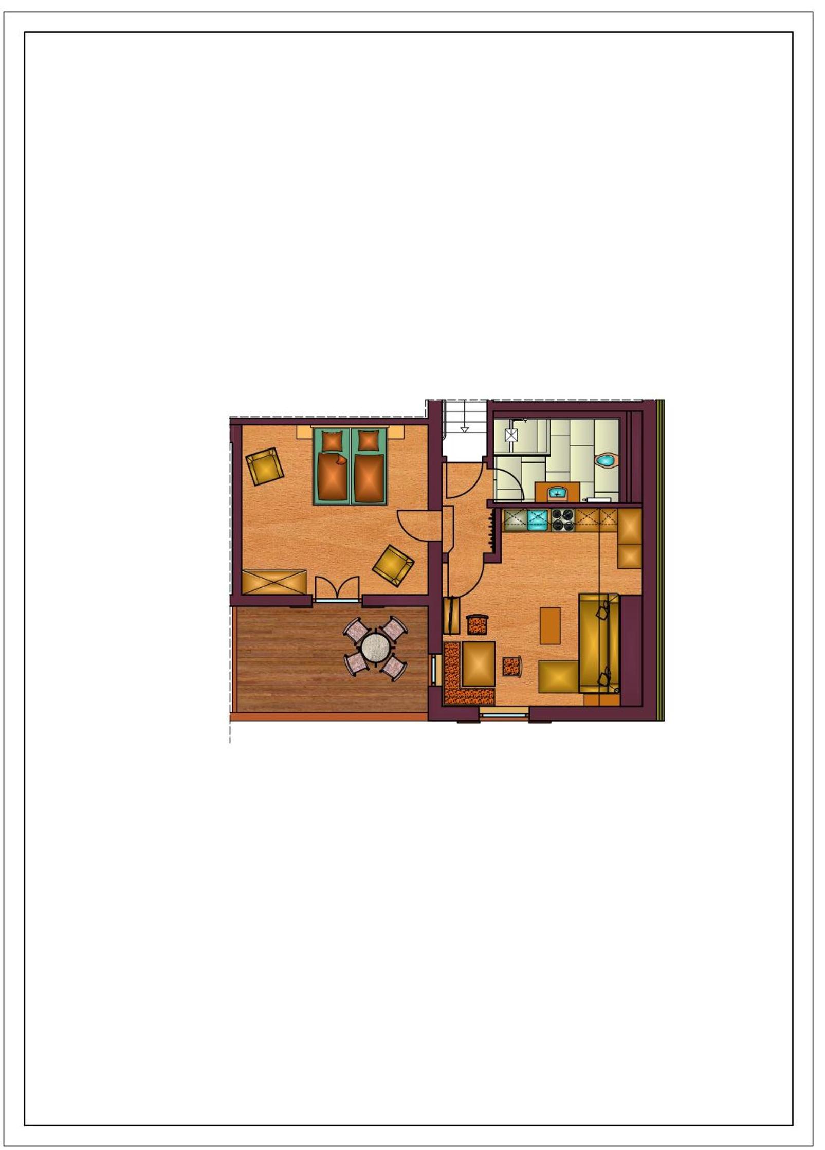 One-Bedroom Apartment photo 2