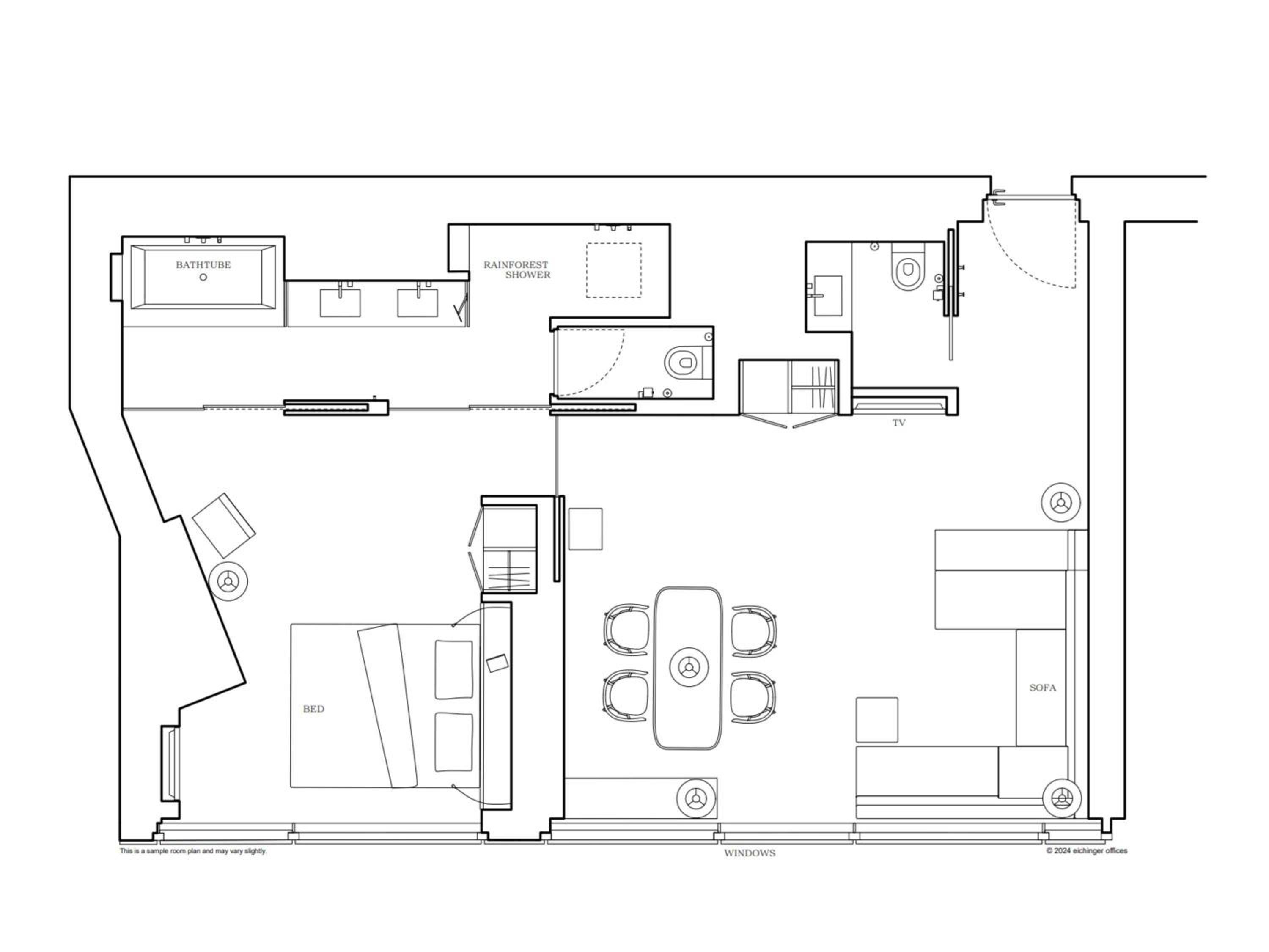 Executive Suite – Cathedral View, king bed - Photo 7