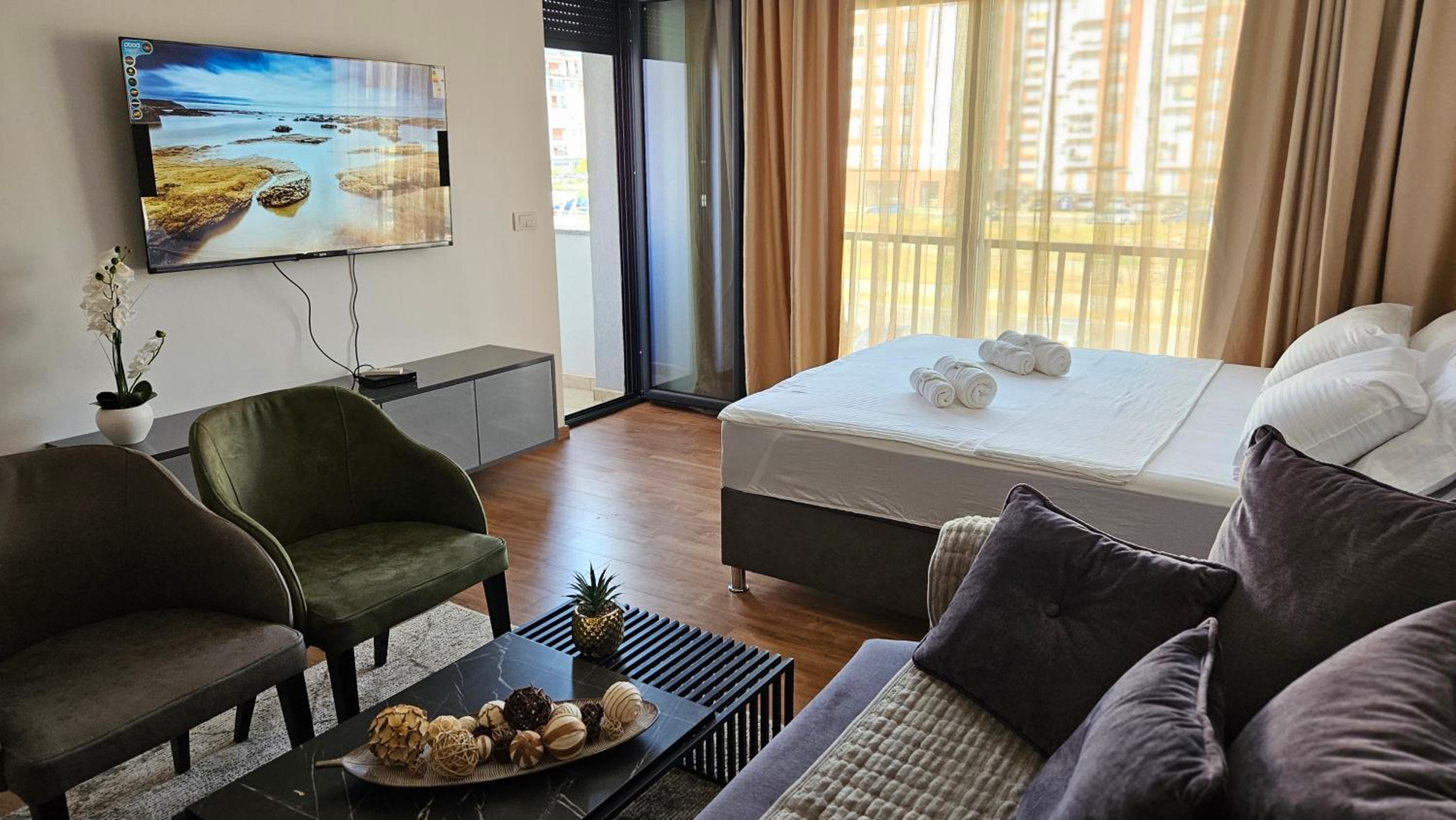 Deluxe One-Bedroom Apartment