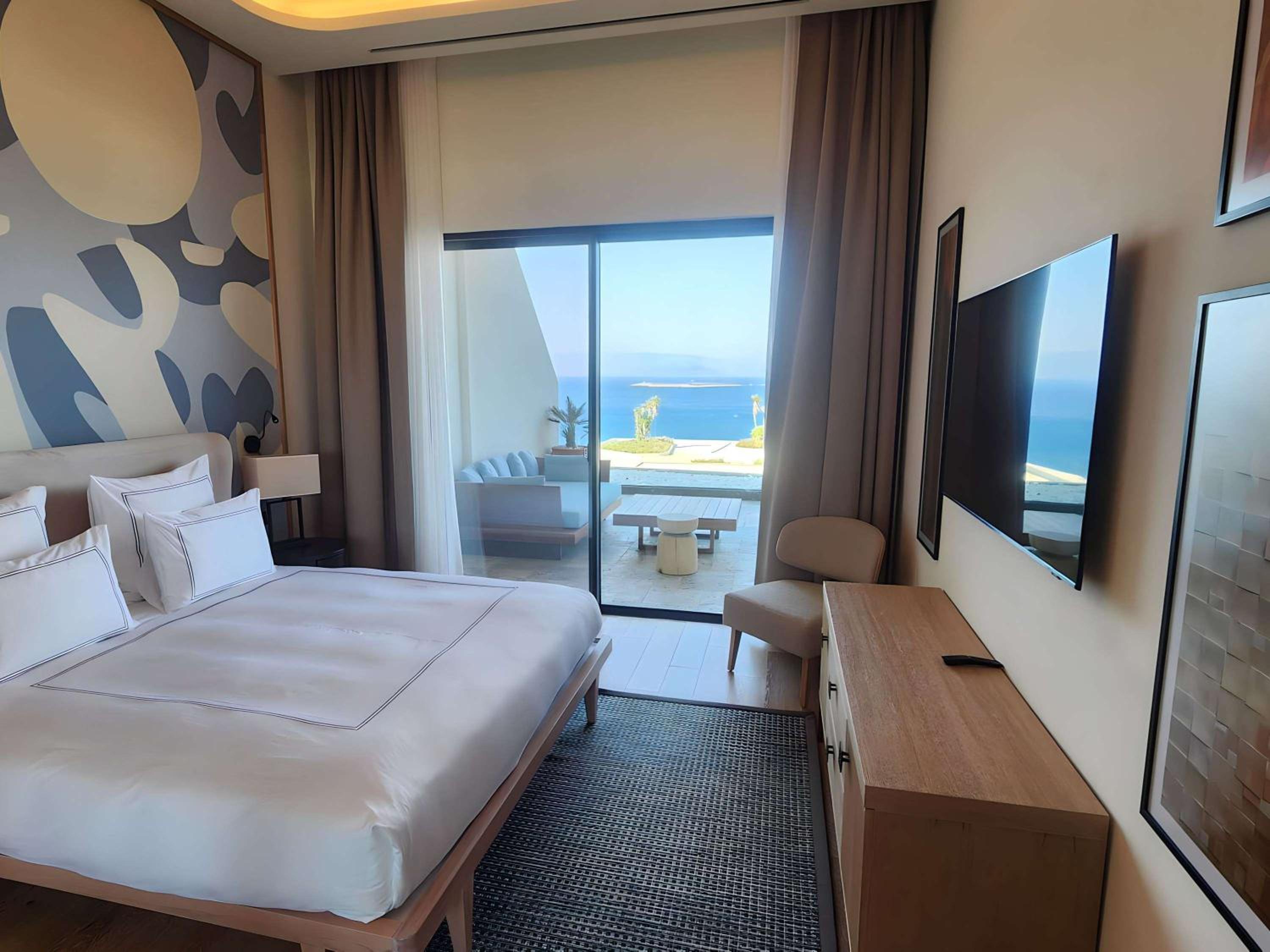 Three-Bedroom Family Suite with Sea View
