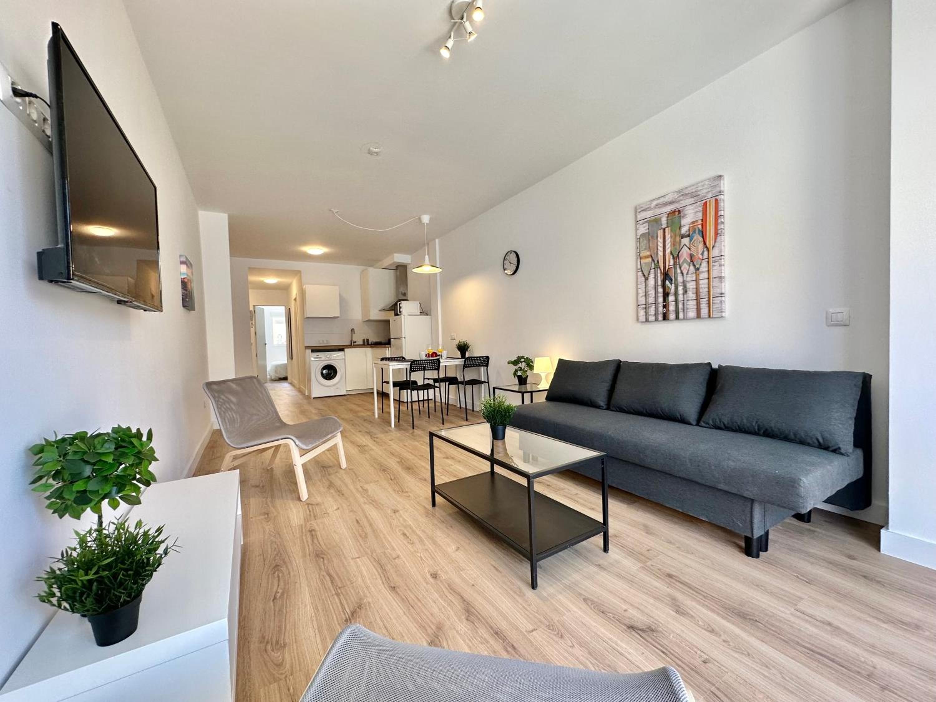 Apartamento de dos habitaciones