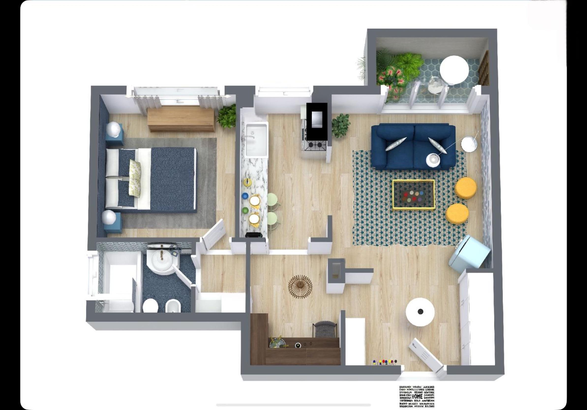 One-Bedroom Apartment photo 3