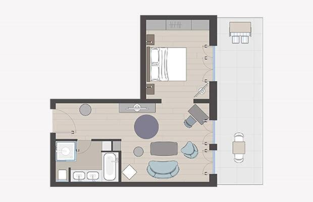 Superior Suite with Sea View photo 3