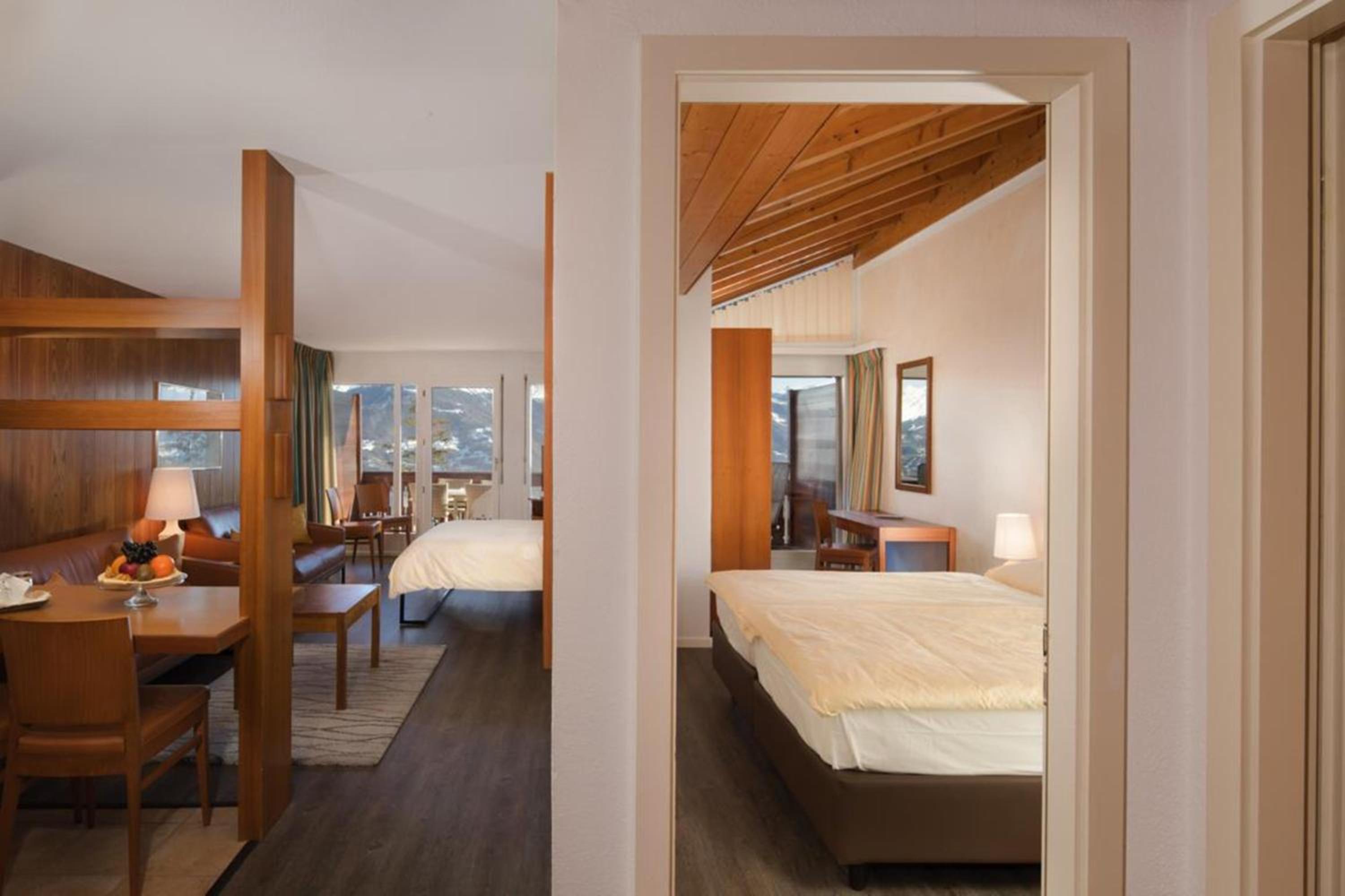 Executive Quadruple Room with Balcony and Mountain View