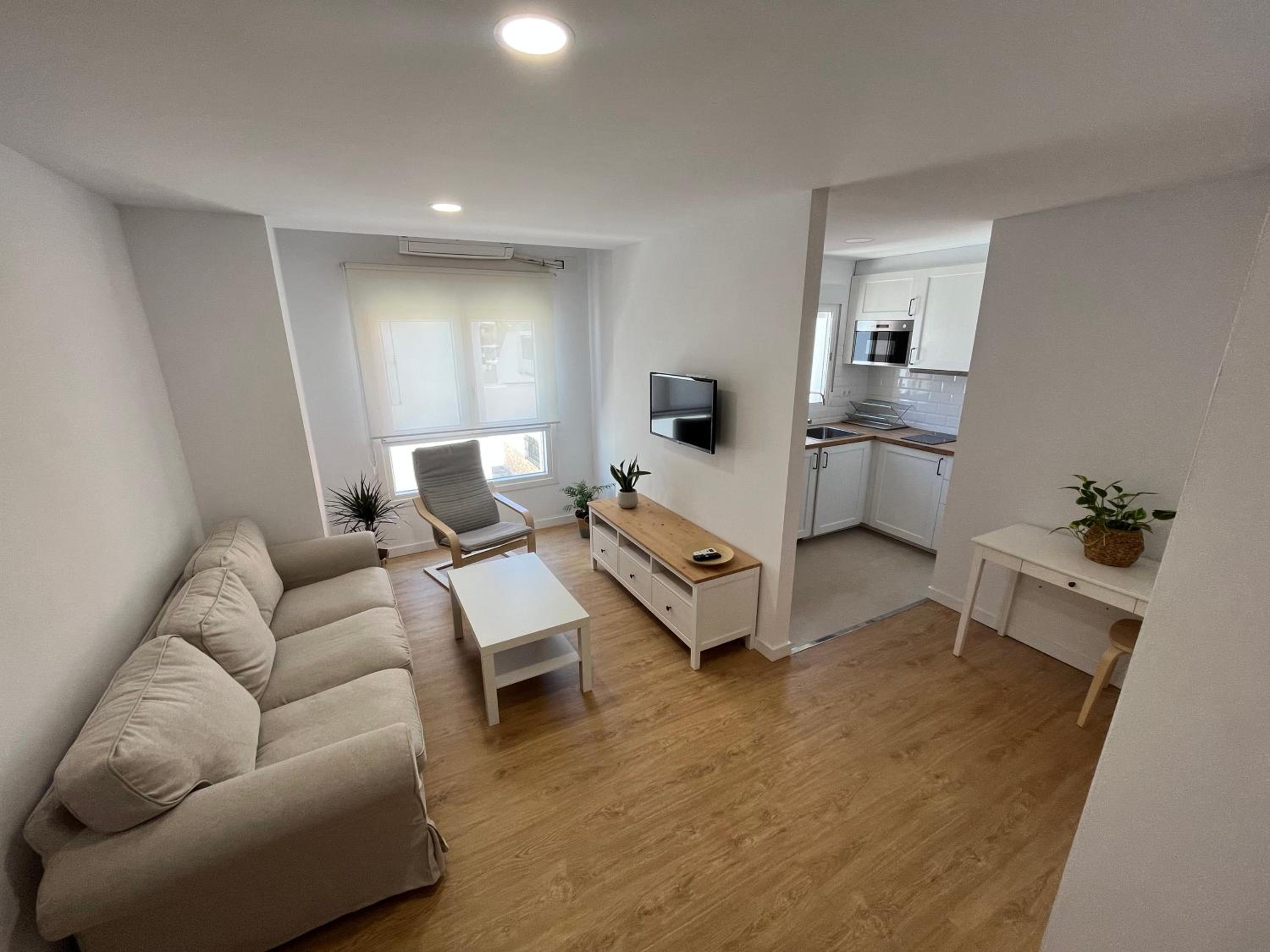 Apartamento de dos habitaciones