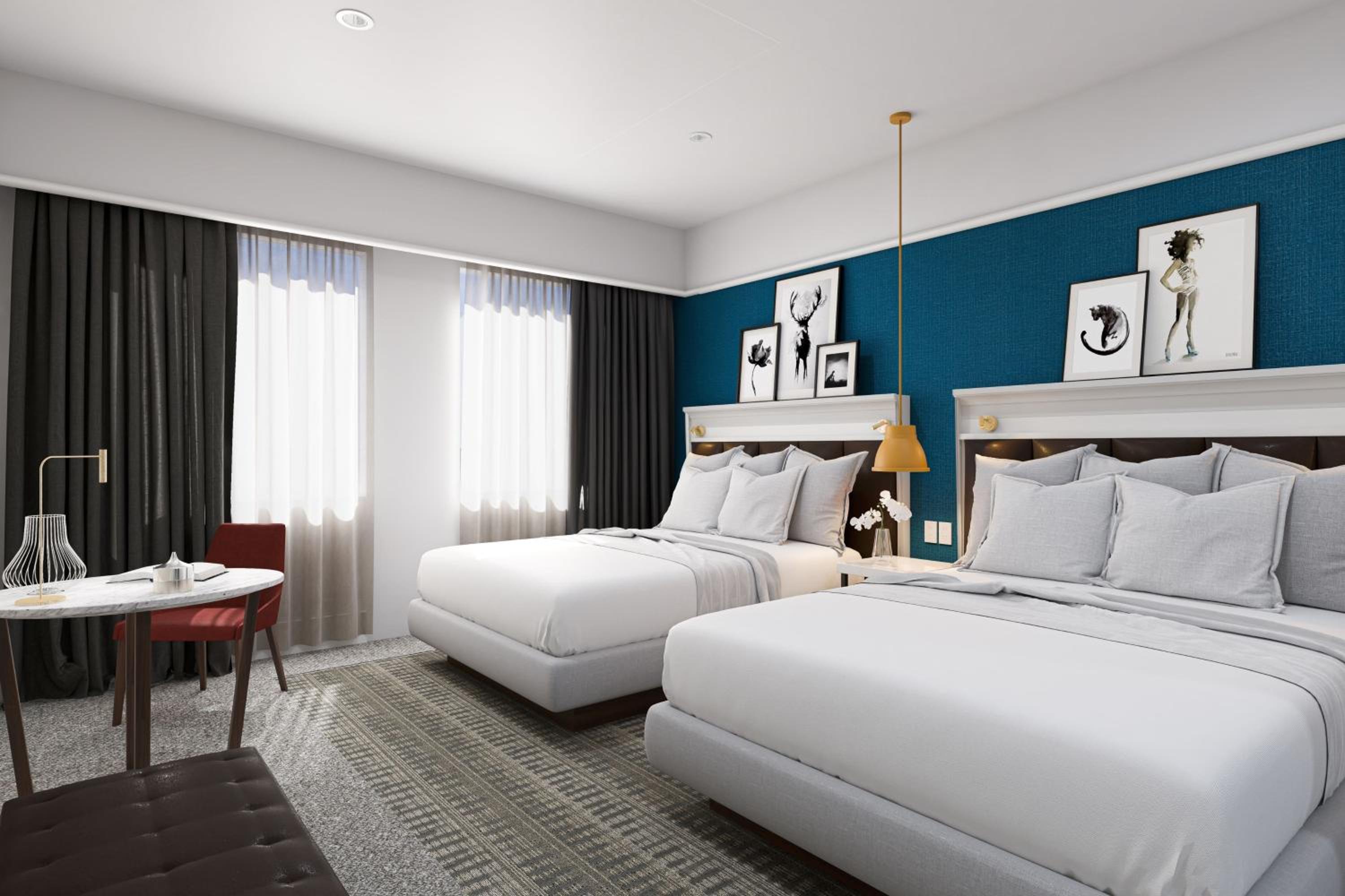 Standard Double Room with Two Double Beds - Photo 2