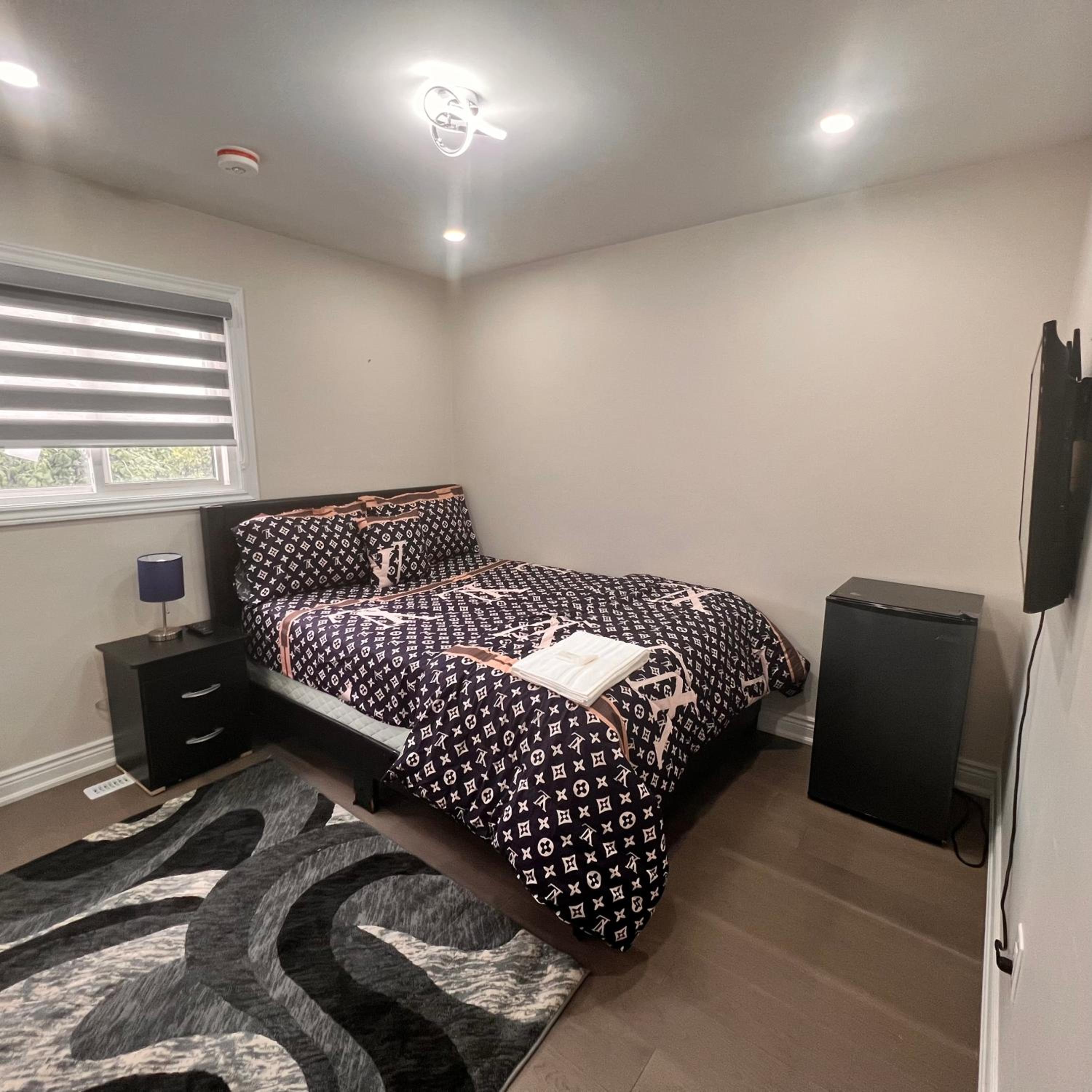 Family Room With Shared Bathroom