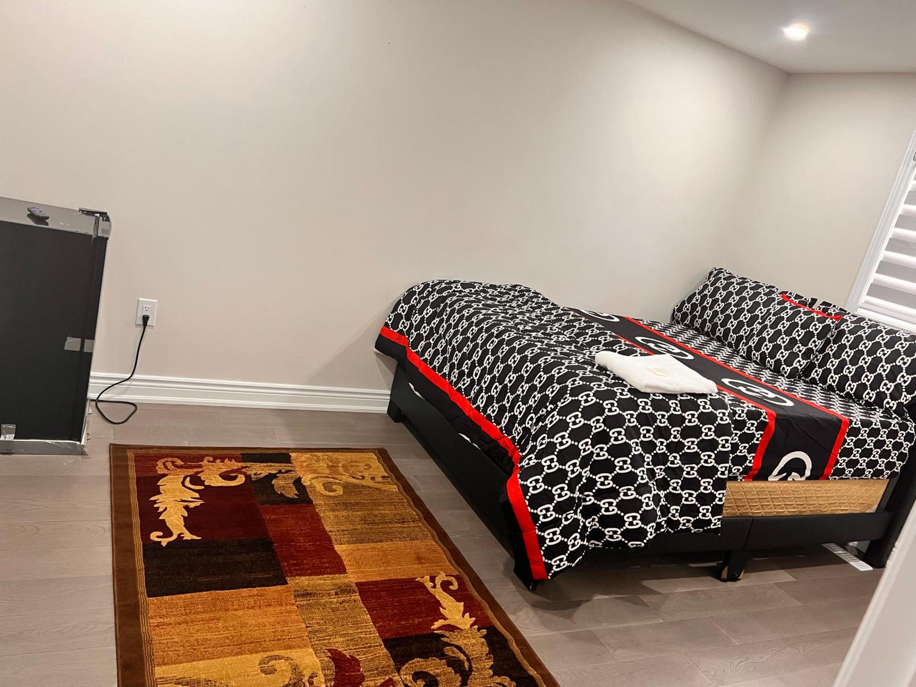 Family Room With Shared Bathroom
